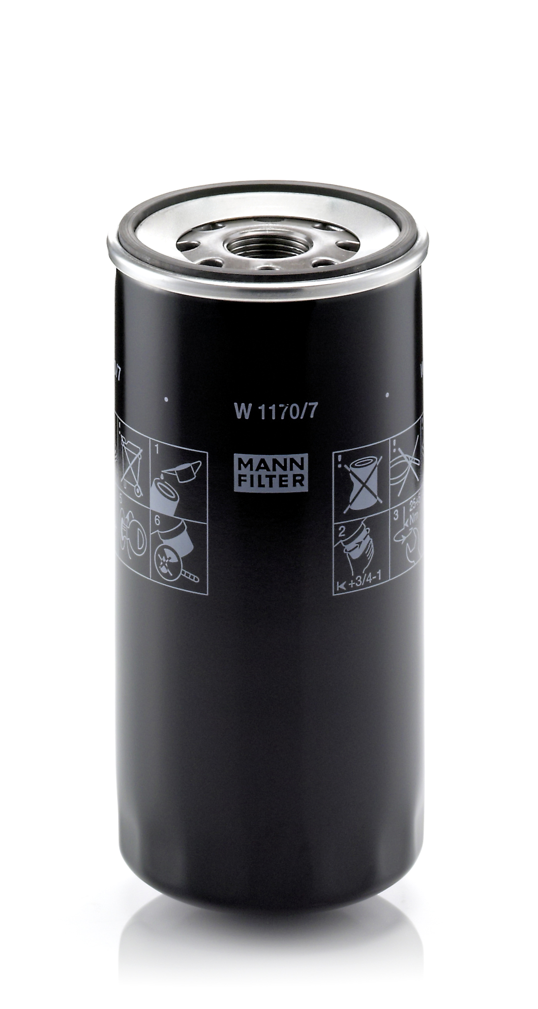 MANN-FILTER W 1170/7 108mm for IVECO IRISBUS