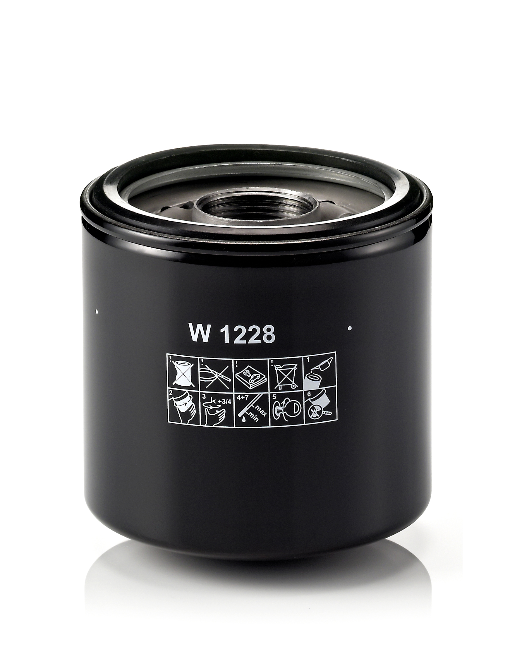 MANN-FILTER W 1228 115mm for GENERAL MOTORS ISUZU