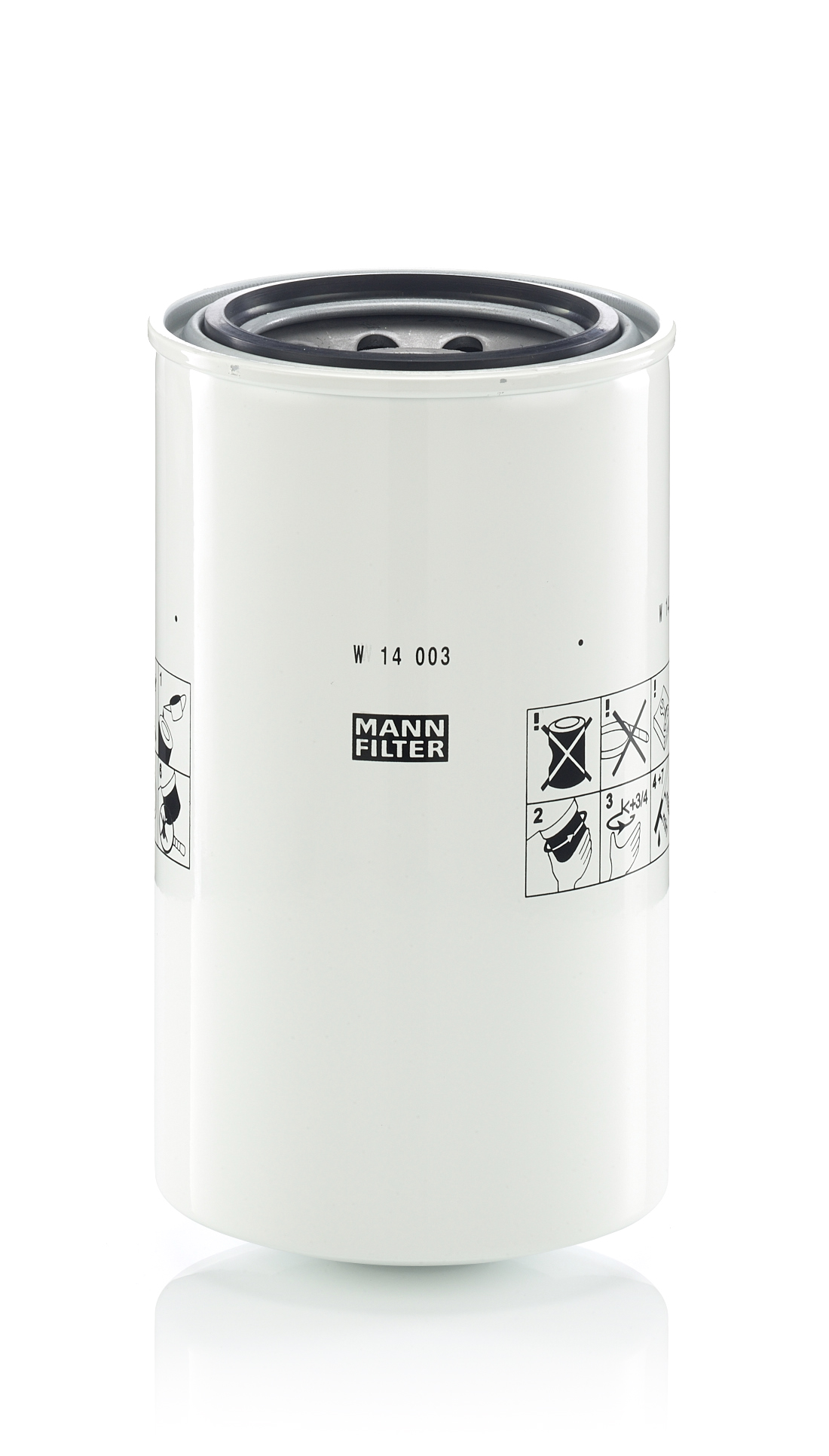 MANN-FILTER Filter, arbejdshydraulik W 14 003 for FORD STEYR