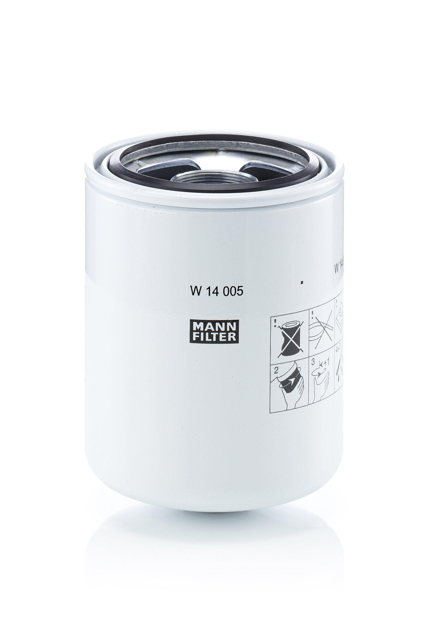 MANN-FILTER Filter, arbejdshydraulik W 14 005 for STEYR
