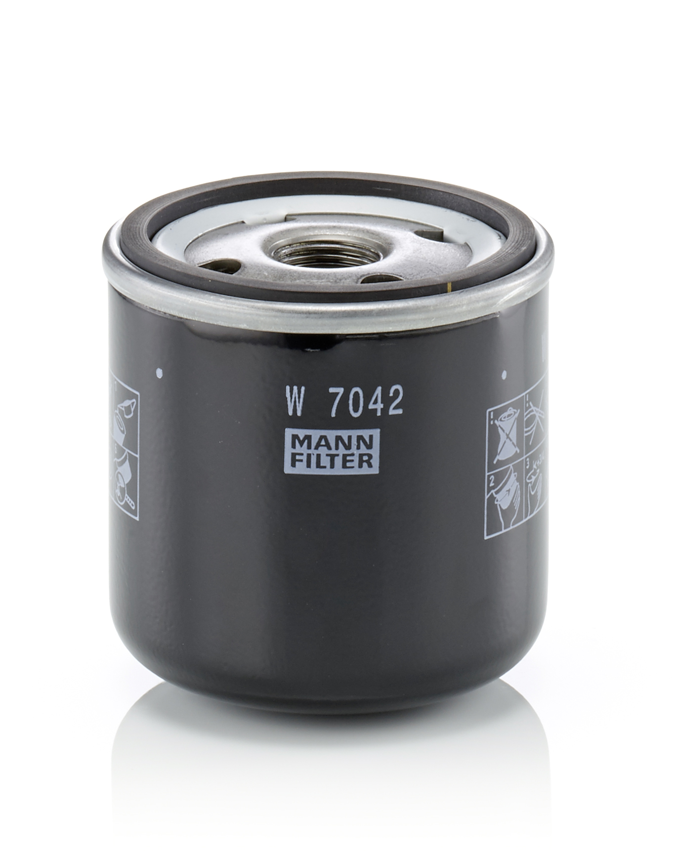 MANN-FILTER W 7042 76mm for LAMBORGHINI