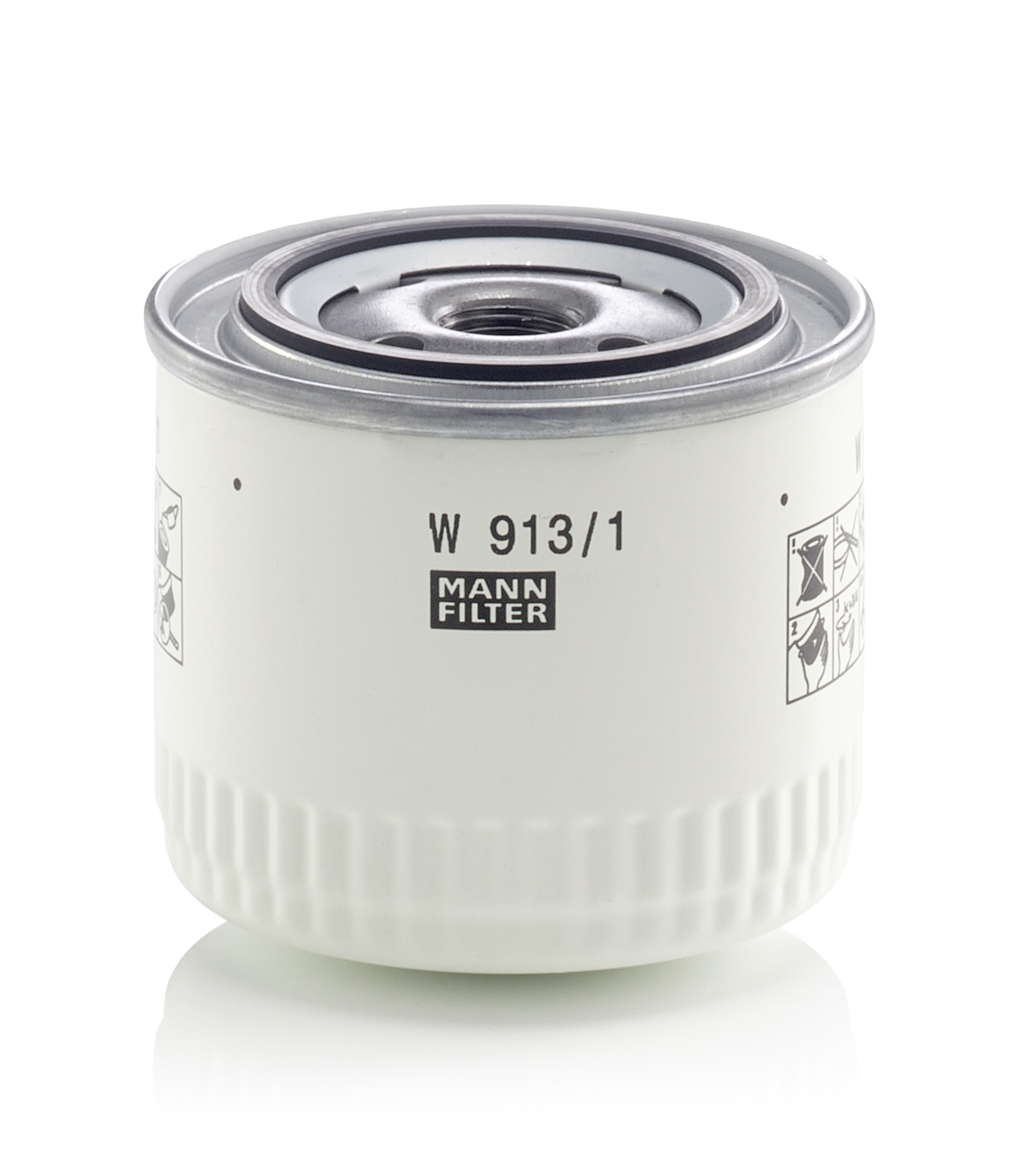 Oliefilter MANN-FILTER W 913/1