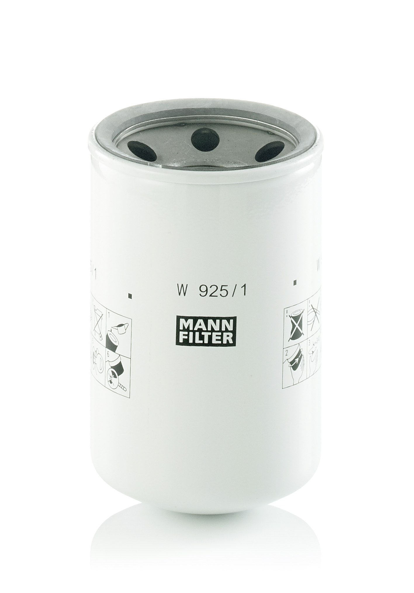 MANN-FILTER Filter, arbejdshydraulik W 925/1 for INTERNATIONAL