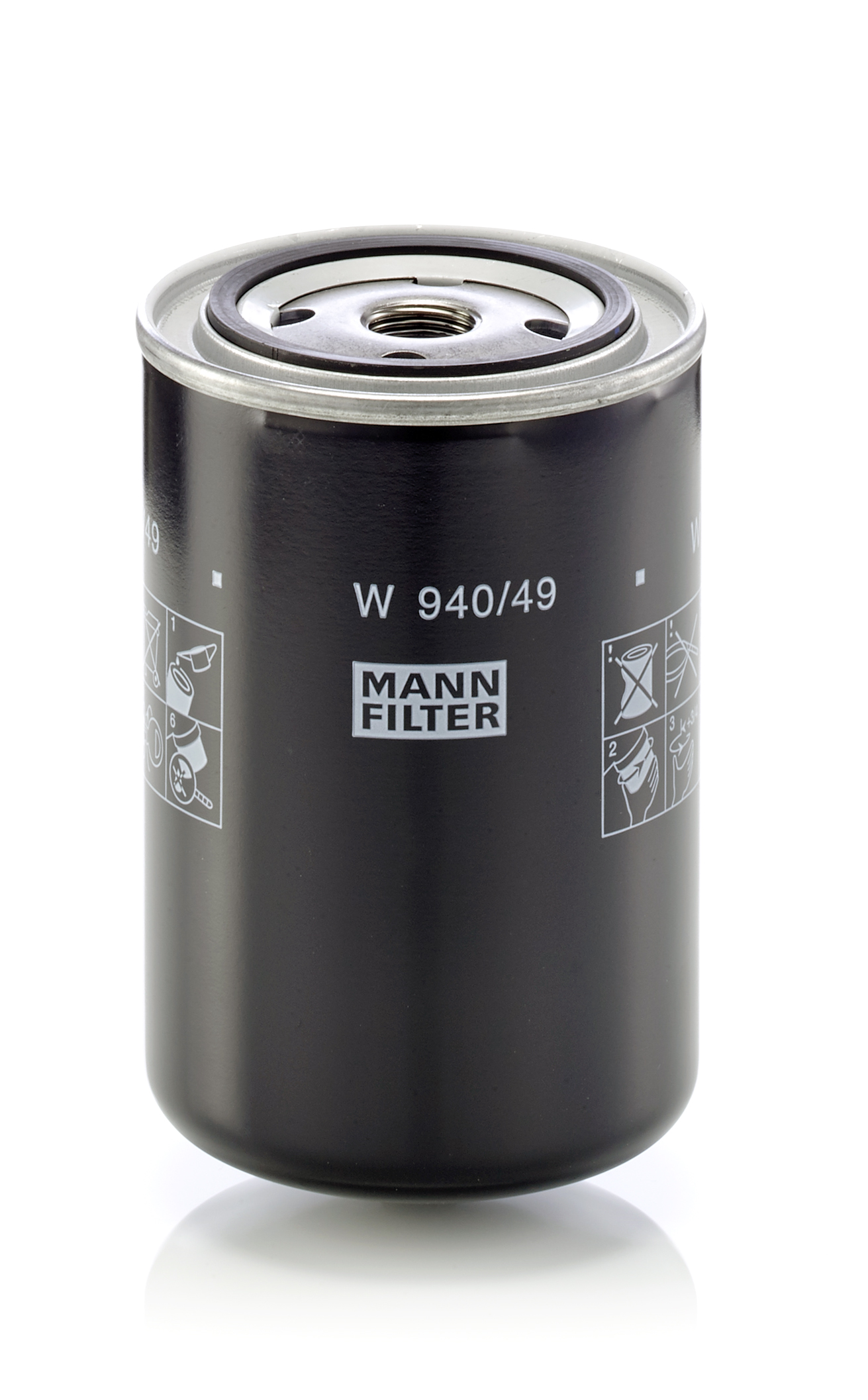 Oliefilter MANN-FILTER W 940/49
