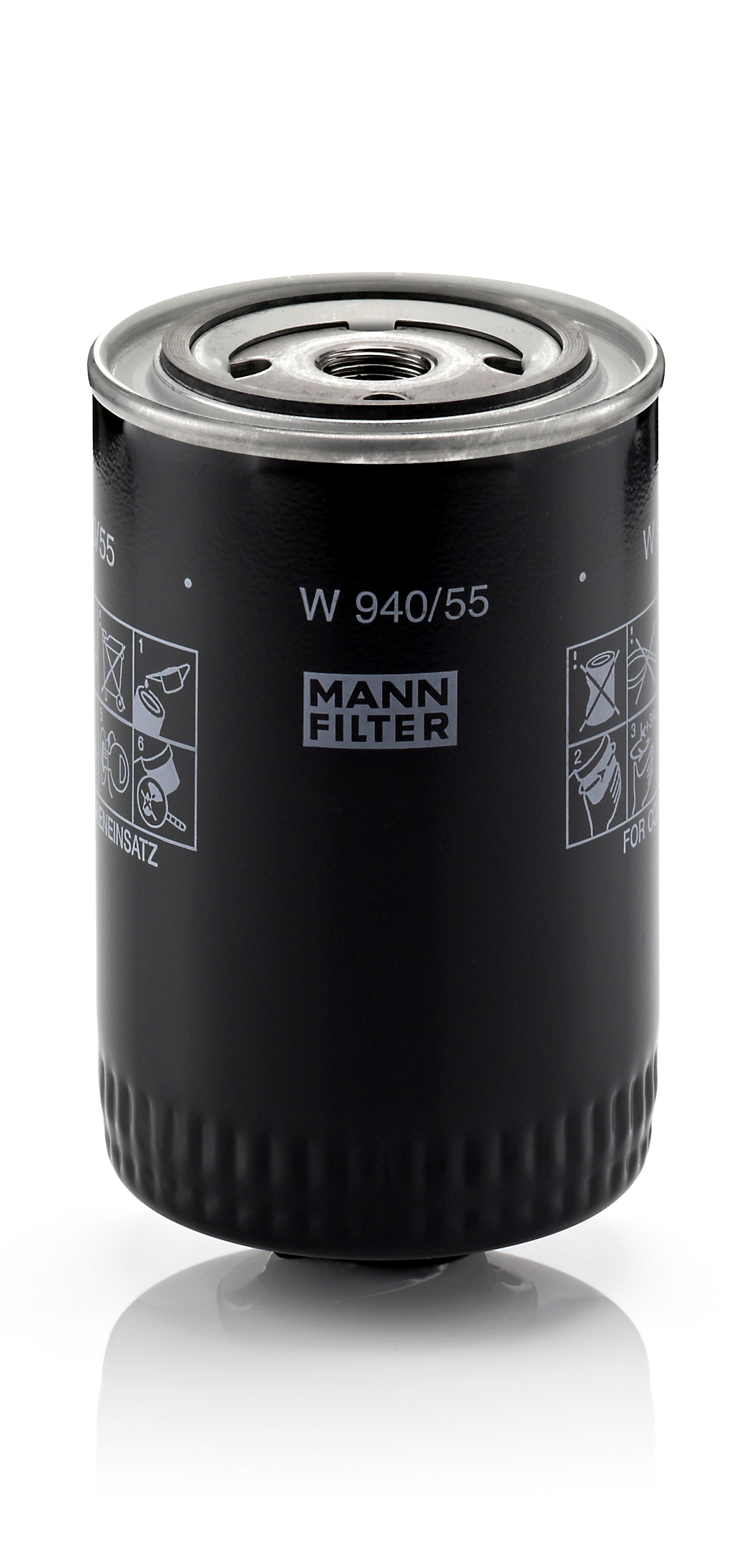 Oliefilter MANN-FILTER W 940/55