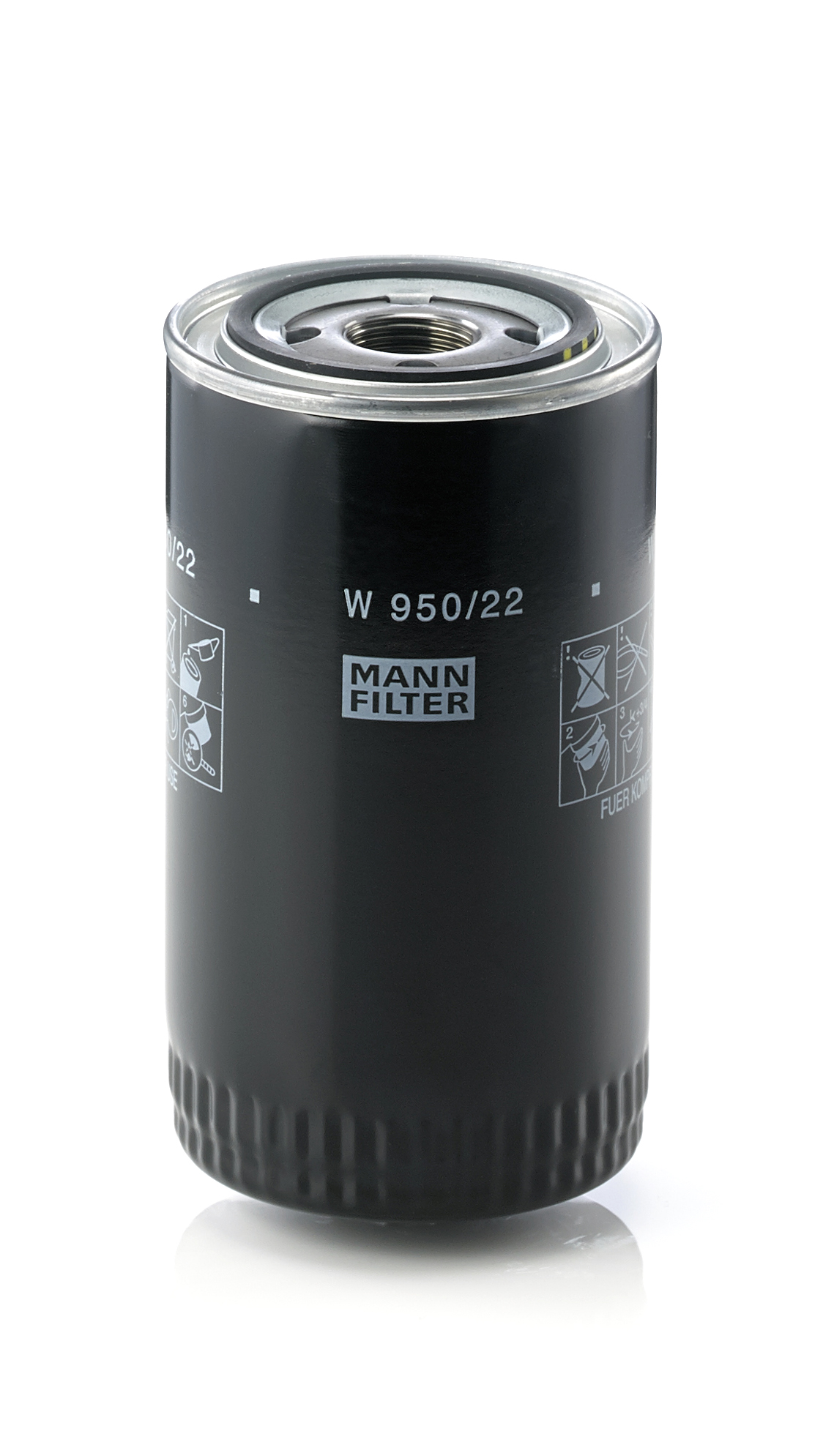 Oliefilter MANN-FILTER W 950/22