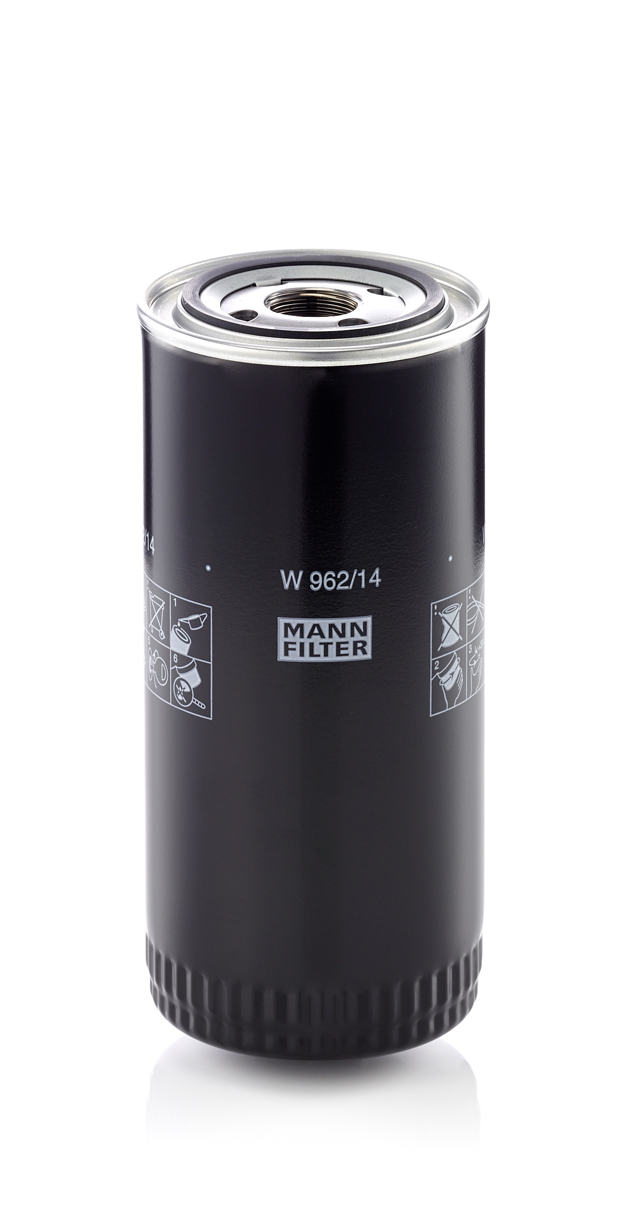 MANN-FILTER Filter, arbejdshydraulik W 962/14 for VOLVO STEYR CHTC AUTO