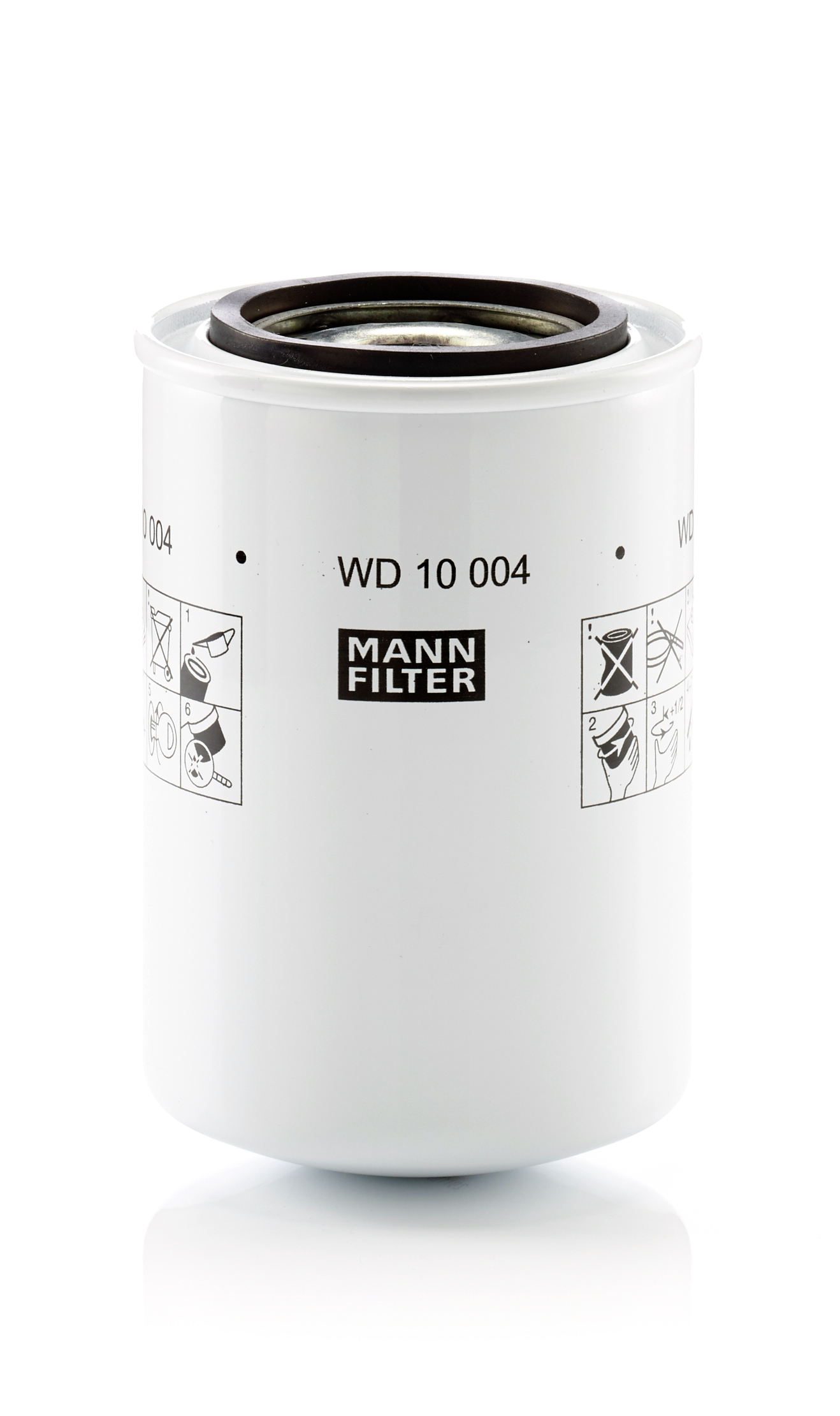 MANN-FILTER Filter, arbejdshydraulik WD 10 004 for VOLVO