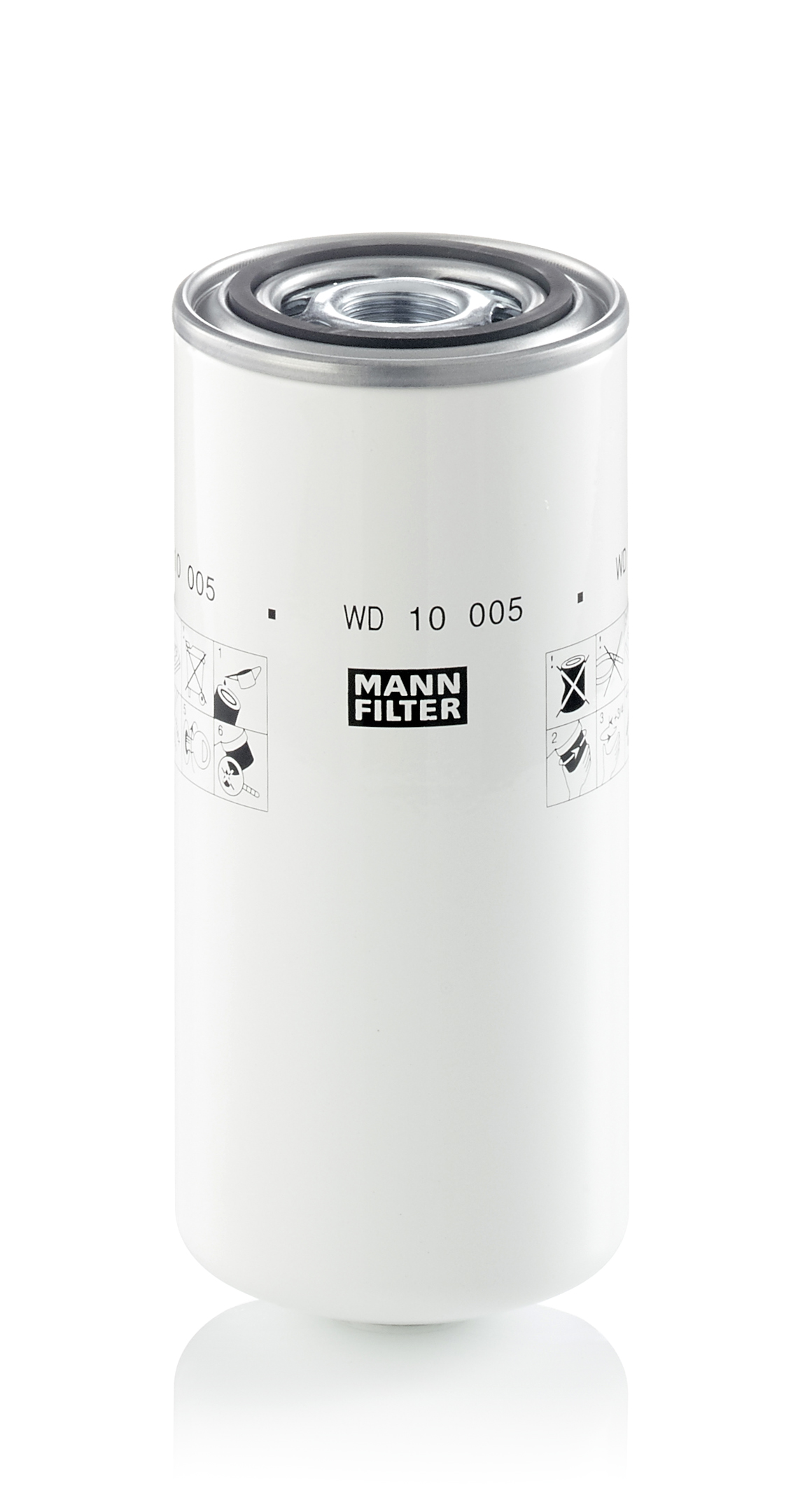 MANN-FILTER Filter, arbejdshydraulik WD 10 005