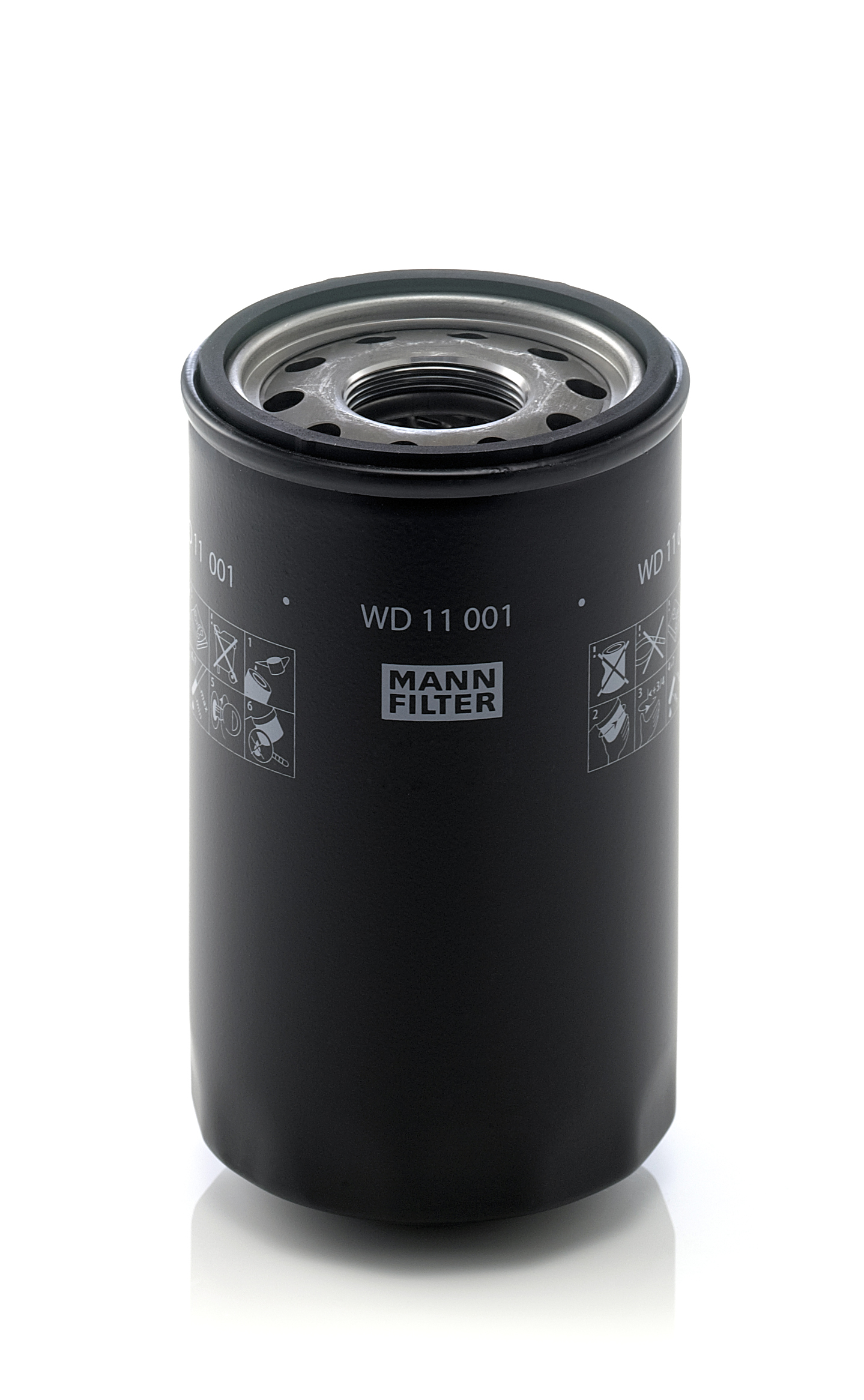 MANN-FILTER Filter, arbejdshydraulik WD 11 001 for LAMBORGHINI