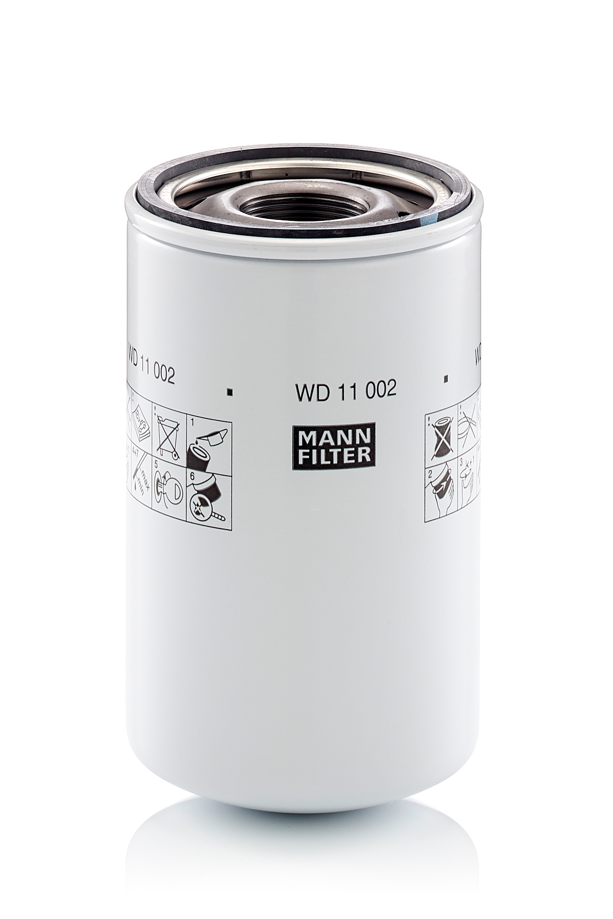 MANN-FILTER Filter, arbejdshydraulik WD 11 002 for LAMBORGHINI