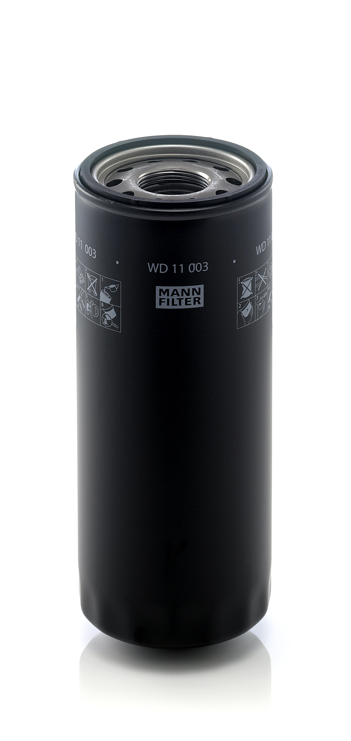 MANN-FILTER Filter, arbejdshydraulik WD 11 003 for LAMBORGHINI