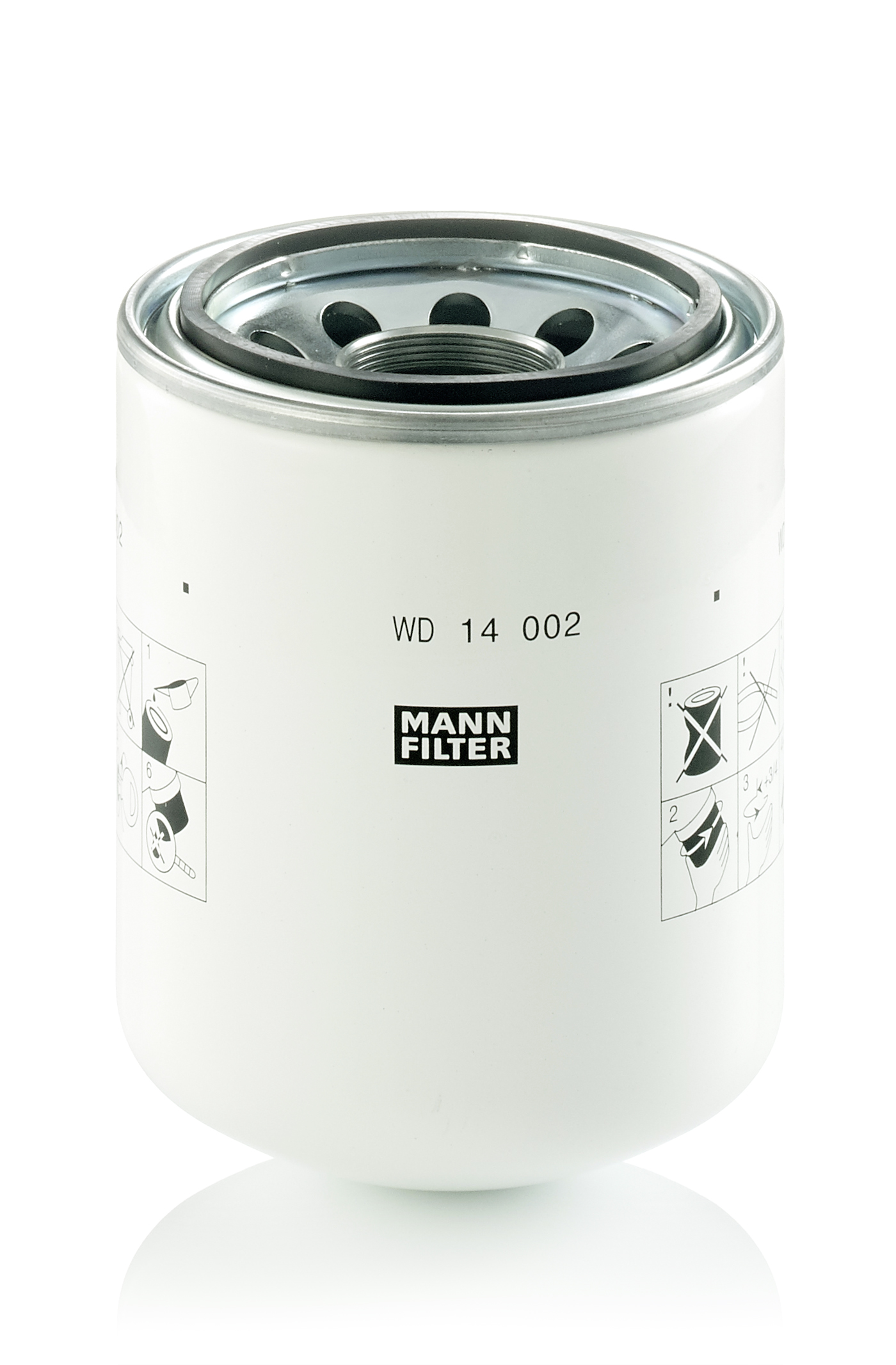 MANN-FILTER Filter, arbejdshydraulik WD 14 002