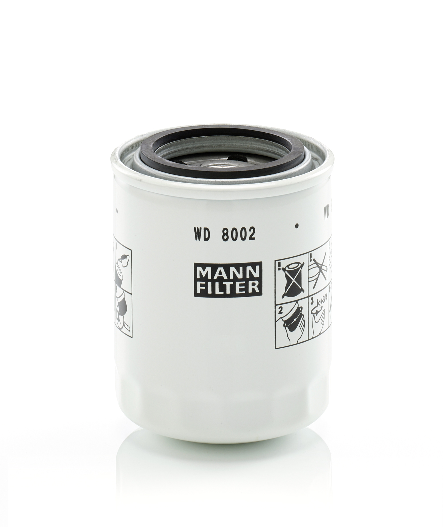 Oliefilter MANN-FILTER WD 8002