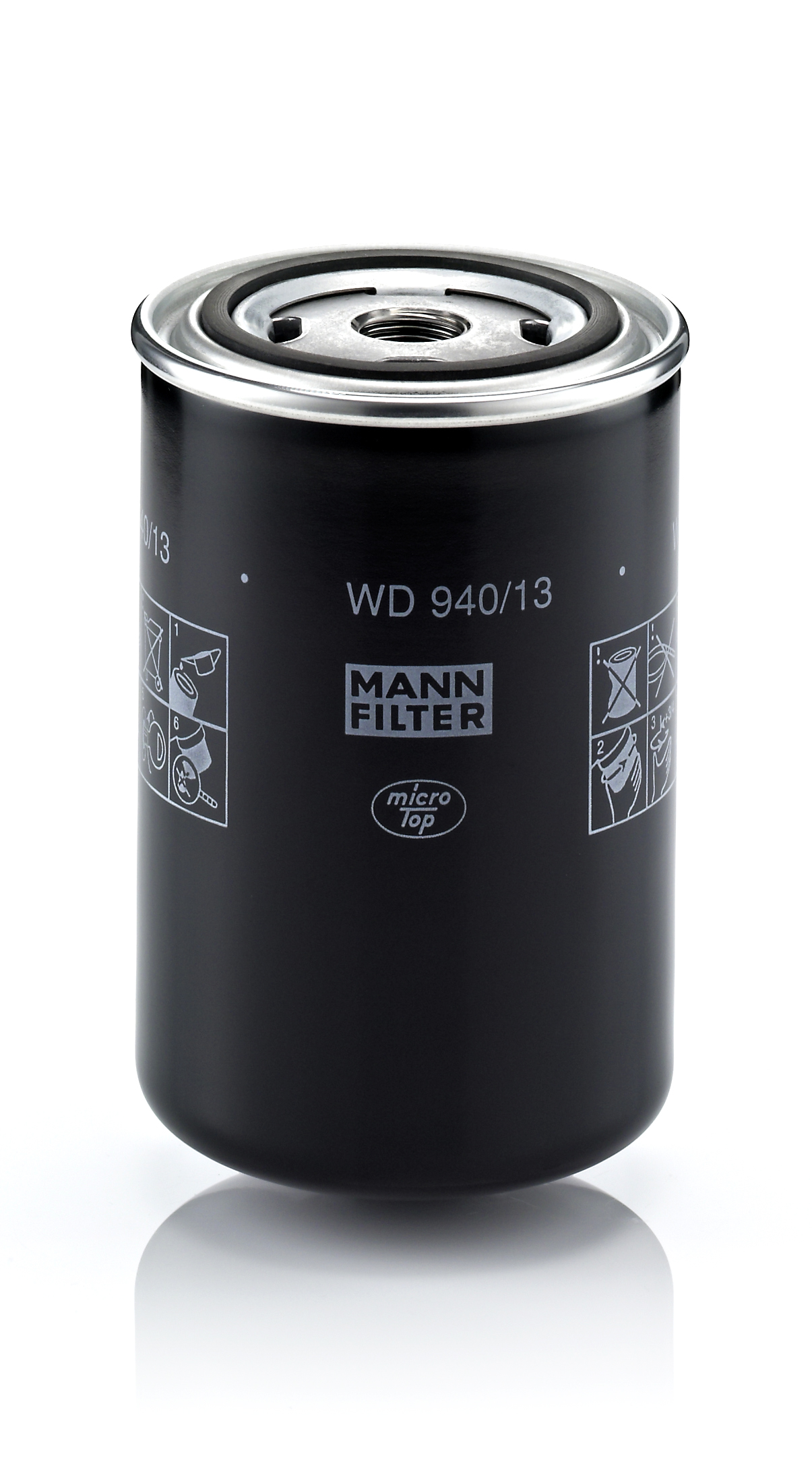 Oliefilter MANN-FILTER WD 940/13