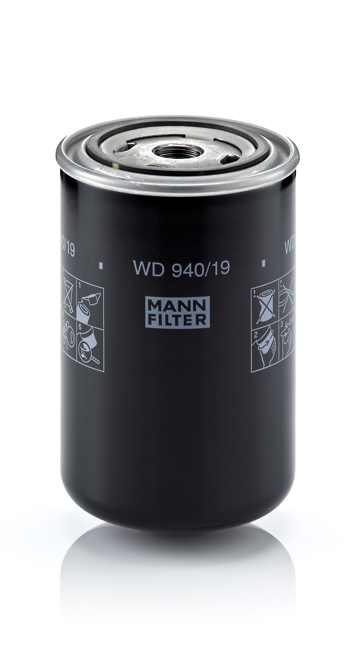 Oliefilter MANN-FILTER WD 940/19