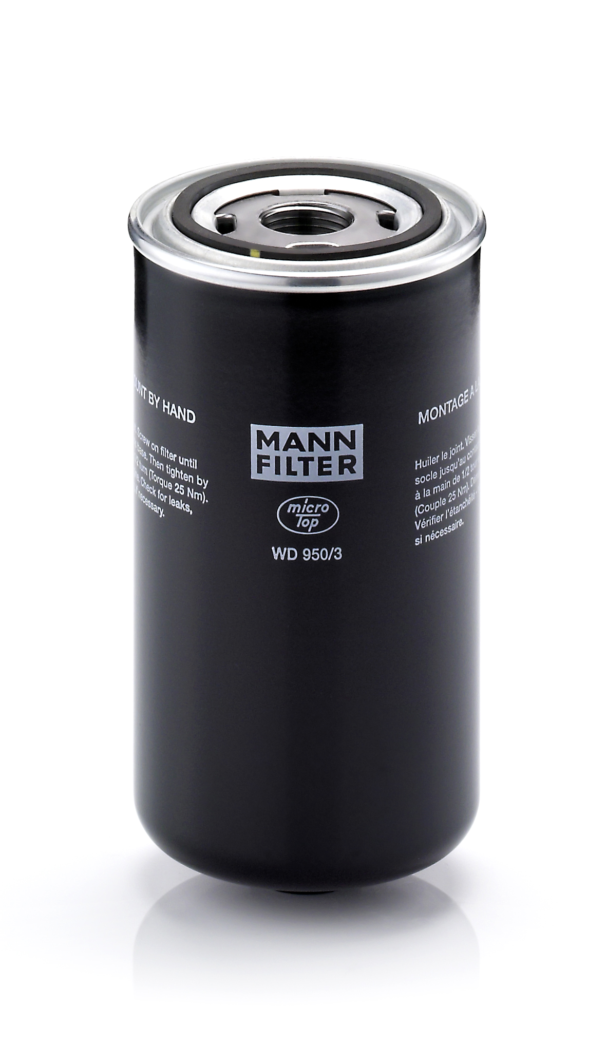 Oliefilter MANN-FILTER WD 950/3
