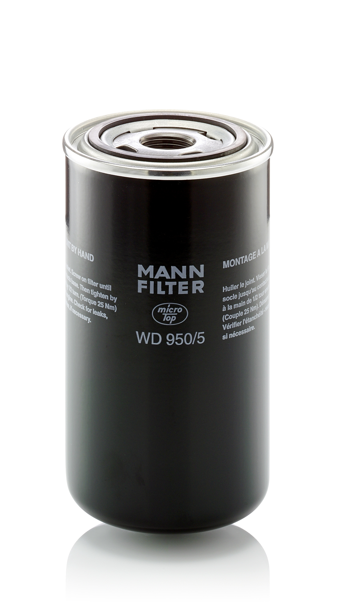 MANN-FILTER Filter, arbejdshydraulik WD 950/5