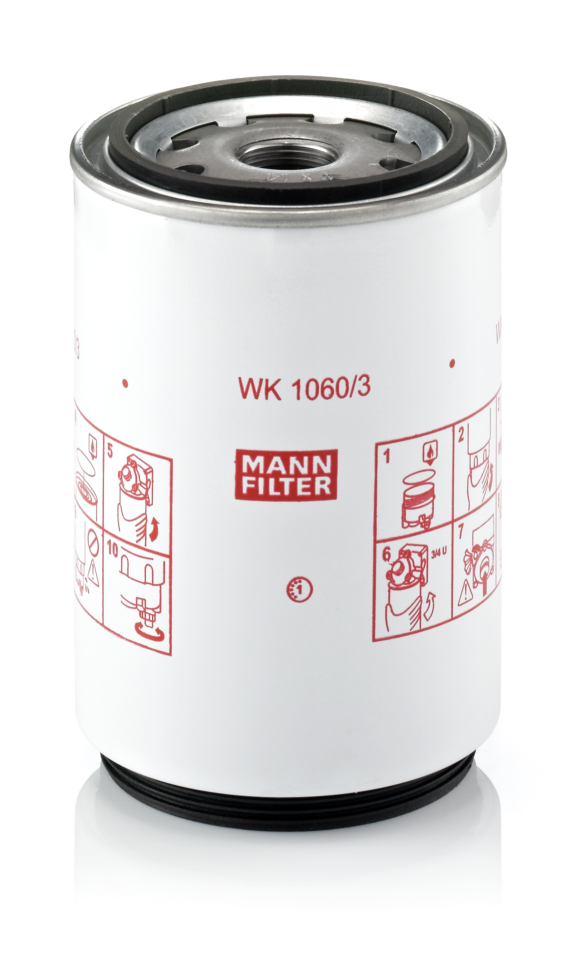 MANN-FILTER WK 1060/3 x 108mm for DAF VOLVO MERCEDES-BENZ MAN