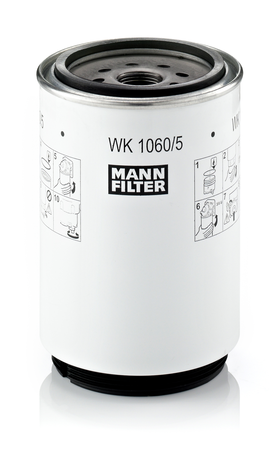 MANN-FILTER WK 1060/5 x 108mm for VOLVO IVECO KING LONG ISUZU