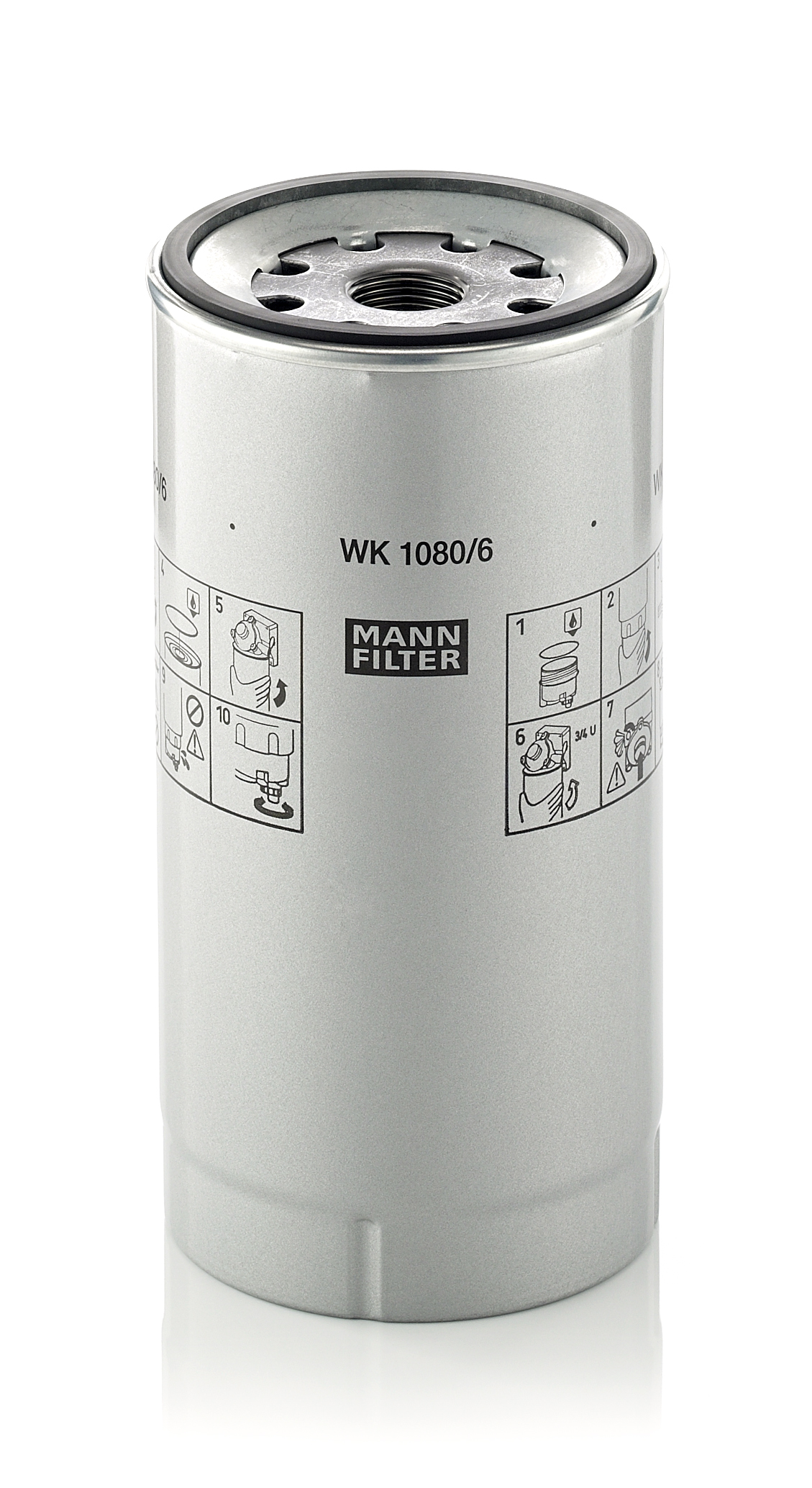 MANN-FILTER WK 1080/6 x 107mm for VOLVO MERCEDES-BENZ RENAULT TRUCKS