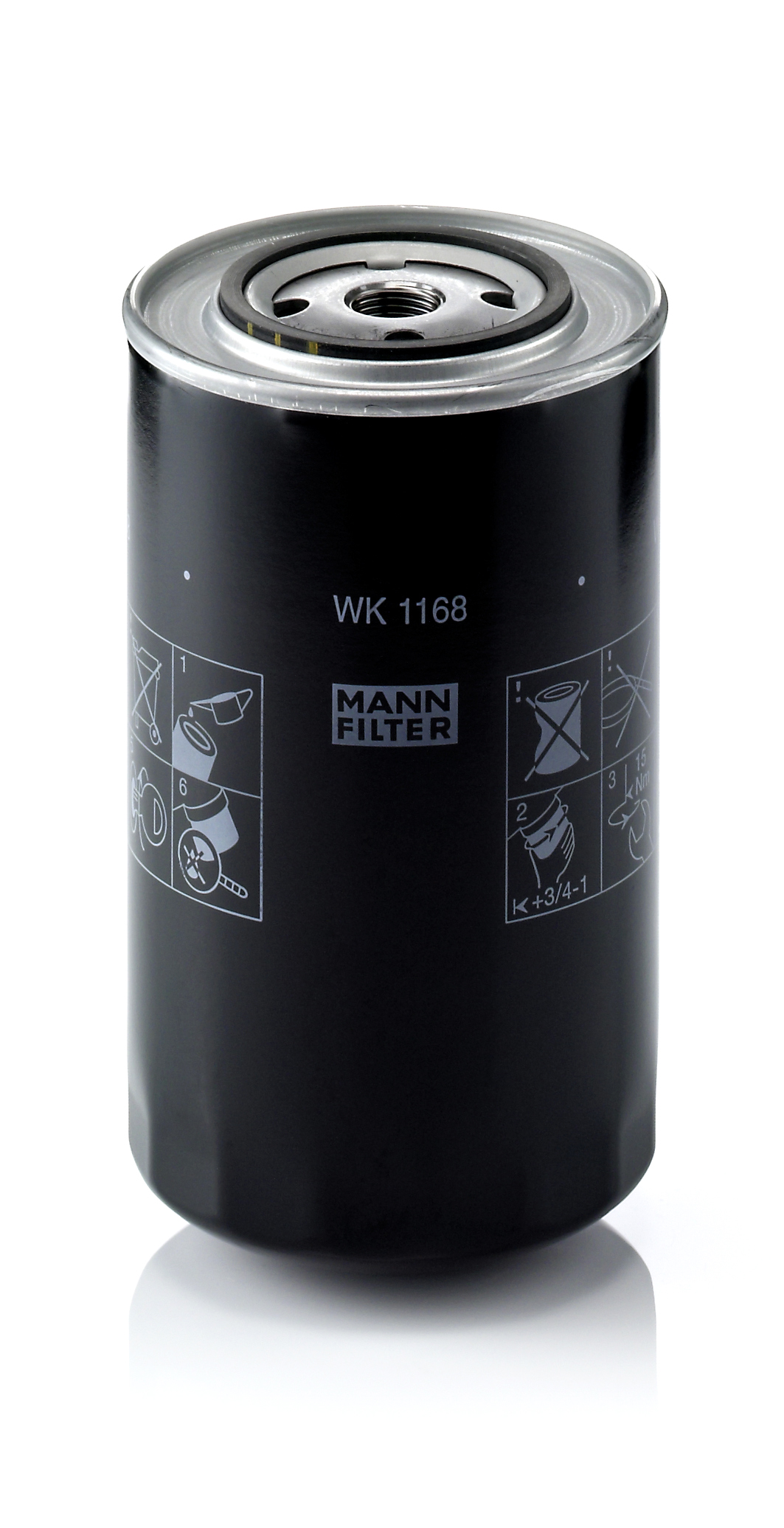 MANN-FILTER WK 1168 108mm for IVECO VM FIAT