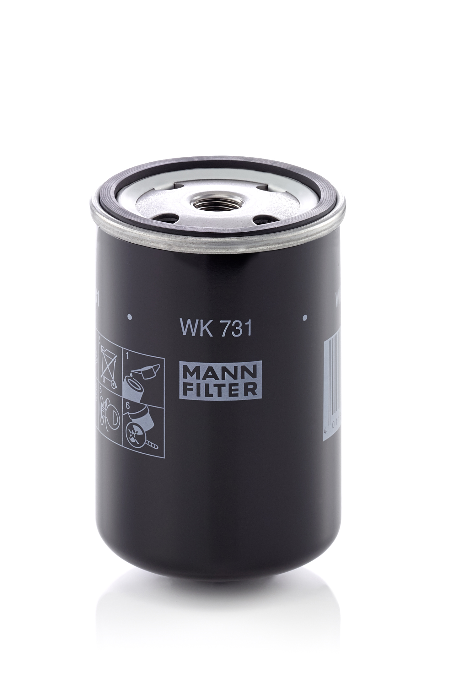 MANN-FILTER WK 731 76mm for VOLVO IVECO DONGFENG VM FORD FIAT GENERAL MOTORS LAMBORGHINI RENAULT BMW MAN MITSUBISHI RENAULT TRUCKS MWM