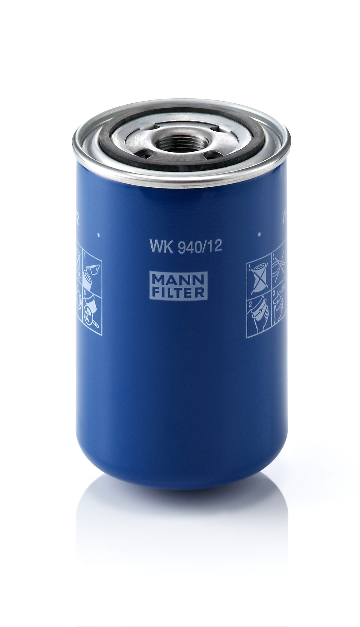 MANN-FILTER WK 940/12 93mm for RENAULT TRUCKS