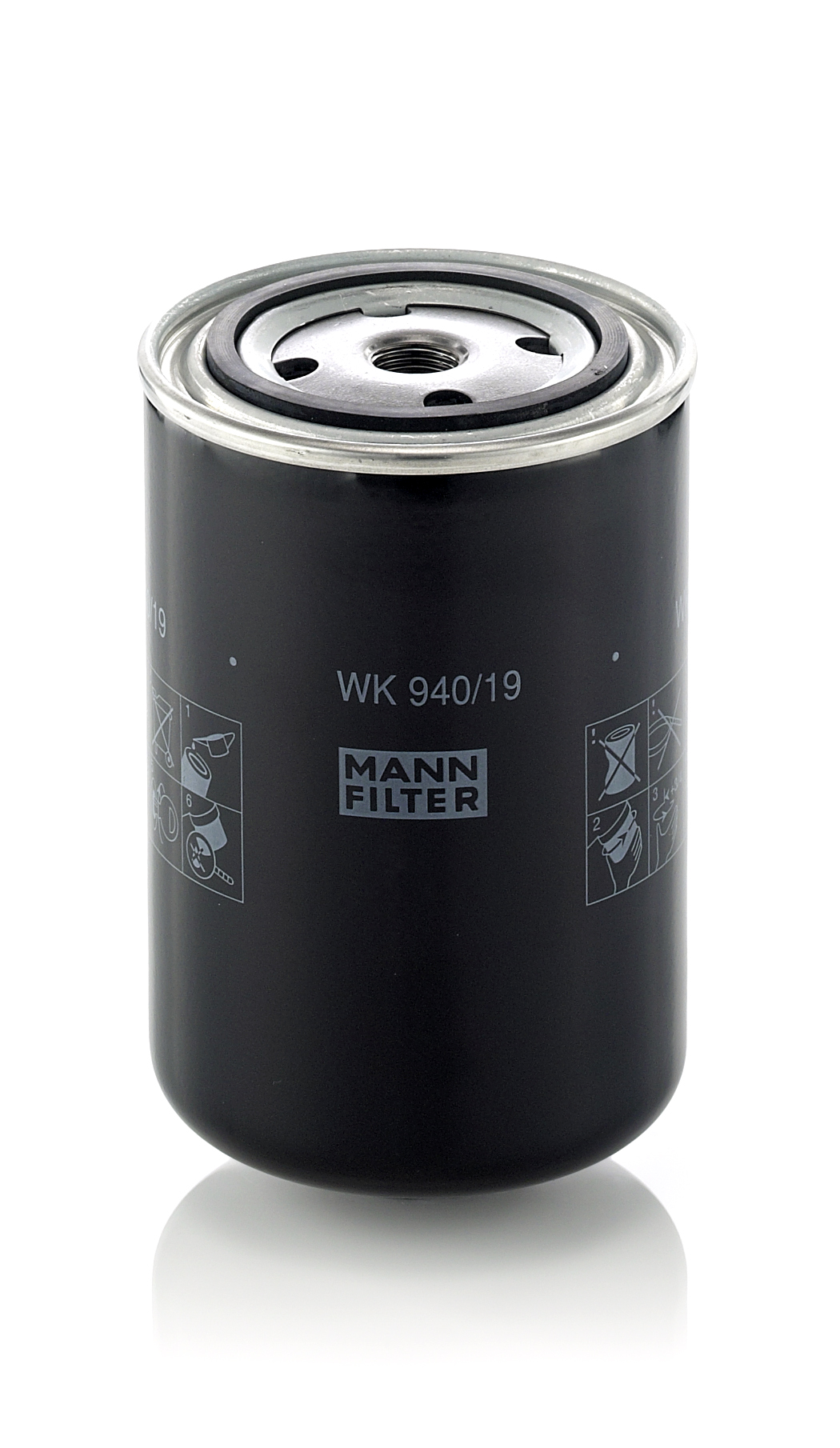 MANN-FILTER WK 940/19 93mm for VOLVO STEYR MWM RENAULT TRUCKS