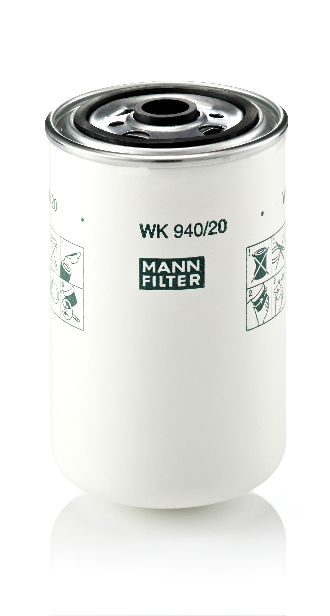 MANN-FILTER WK 940/20 93mm for IVECO RENAULT TRUCKS IRISBUS FAW DONGFENG