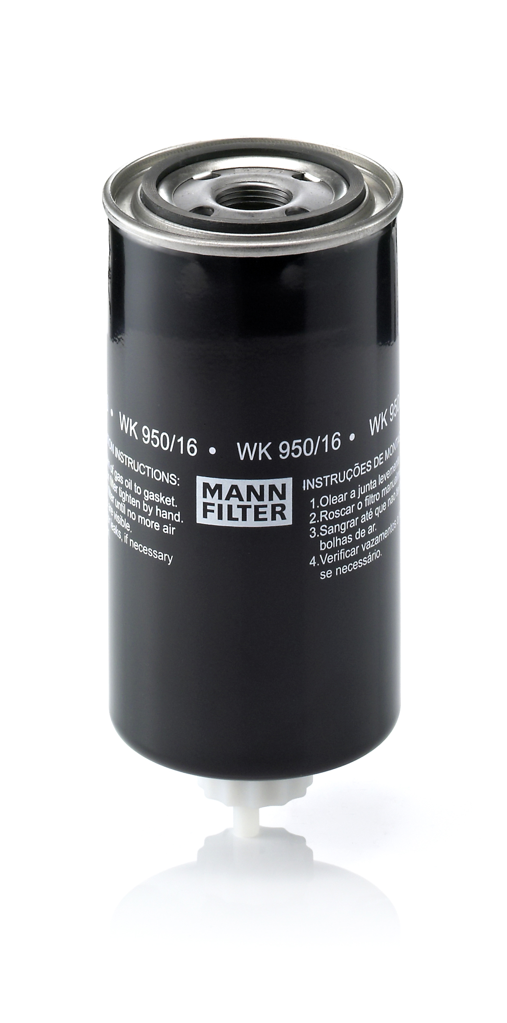 MANN-FILTER WK 950/16 x 93mm for VOLVO FORD ISUZU MITSUBISHI MAN HYUNDAI DAEWOO DONGFENG