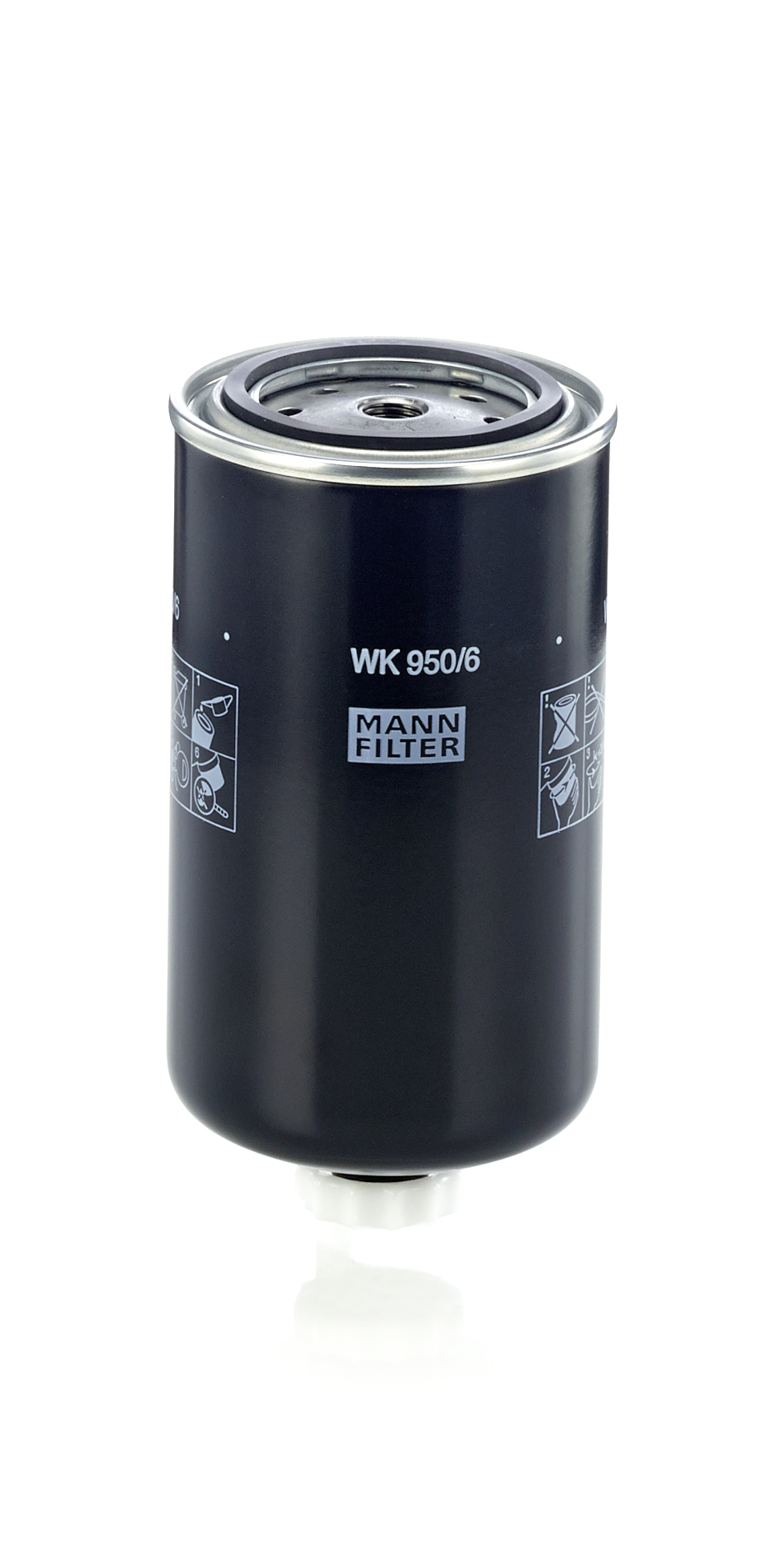 MANN-FILTER WK 950/6 96mm for IVECO FIAT IRISBUS