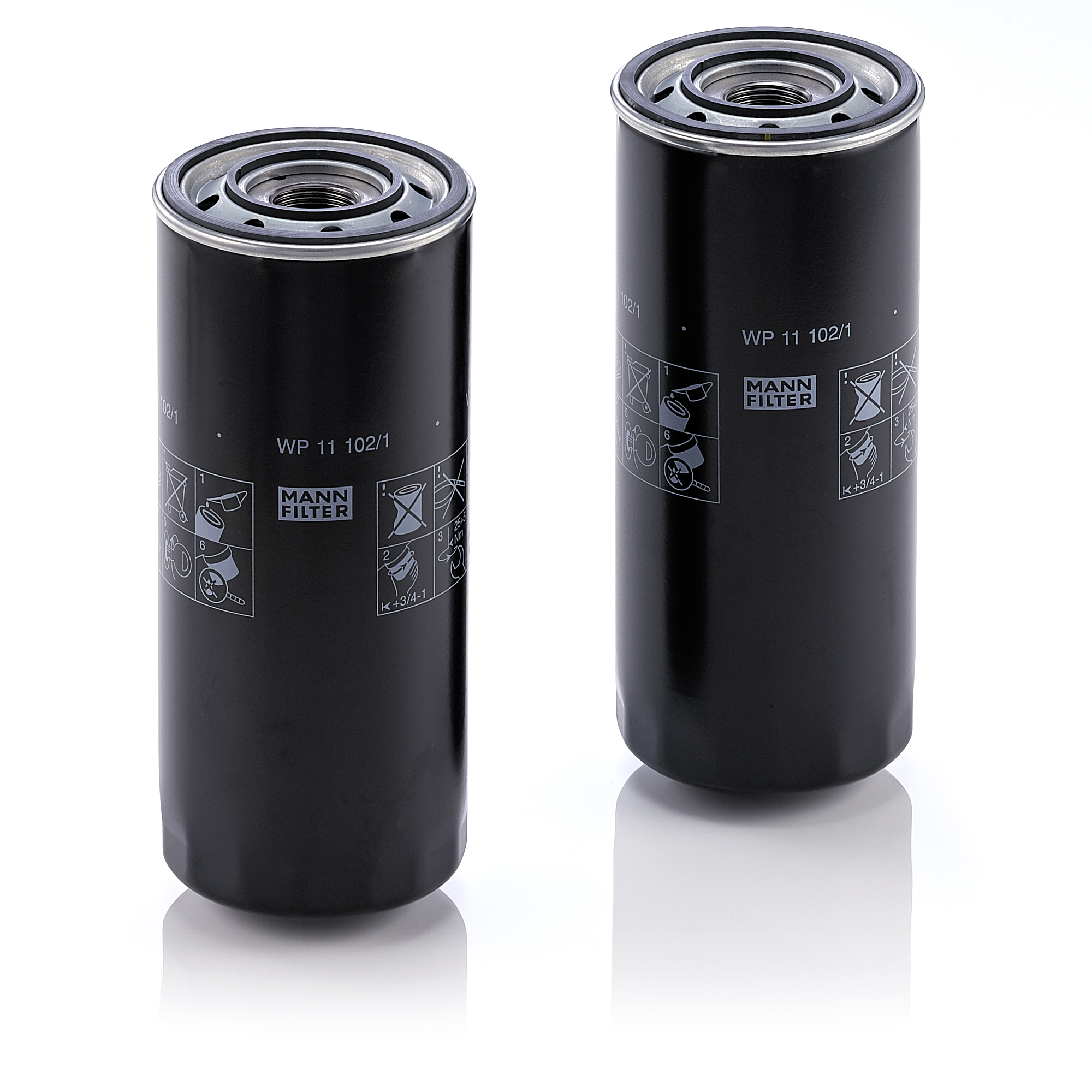 MANN-FILTER WP 11 102/1-2 108mm for IVECO RENAULT TRUCKS