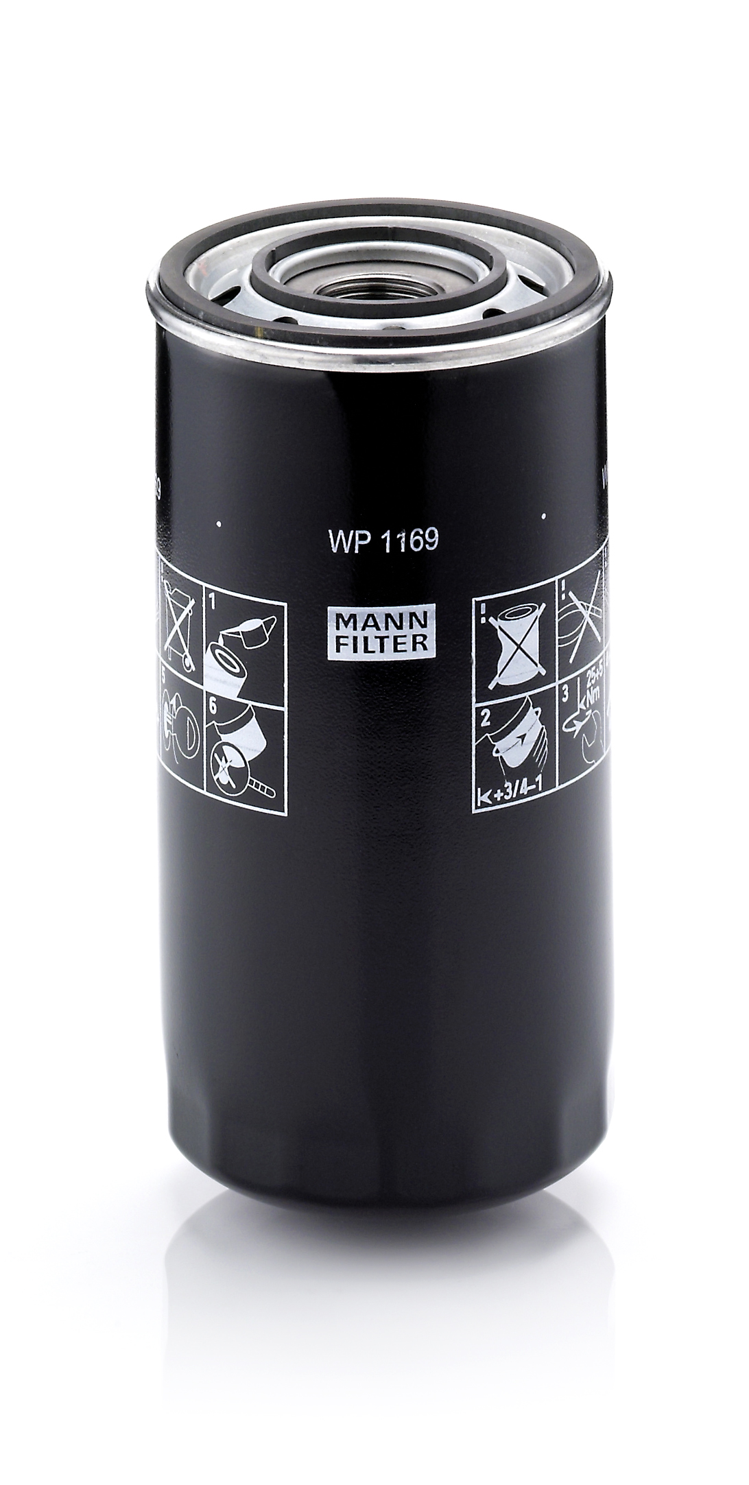 MANN-FILTER WP 1169 108mm for IVECO RENAULT TRUCKS