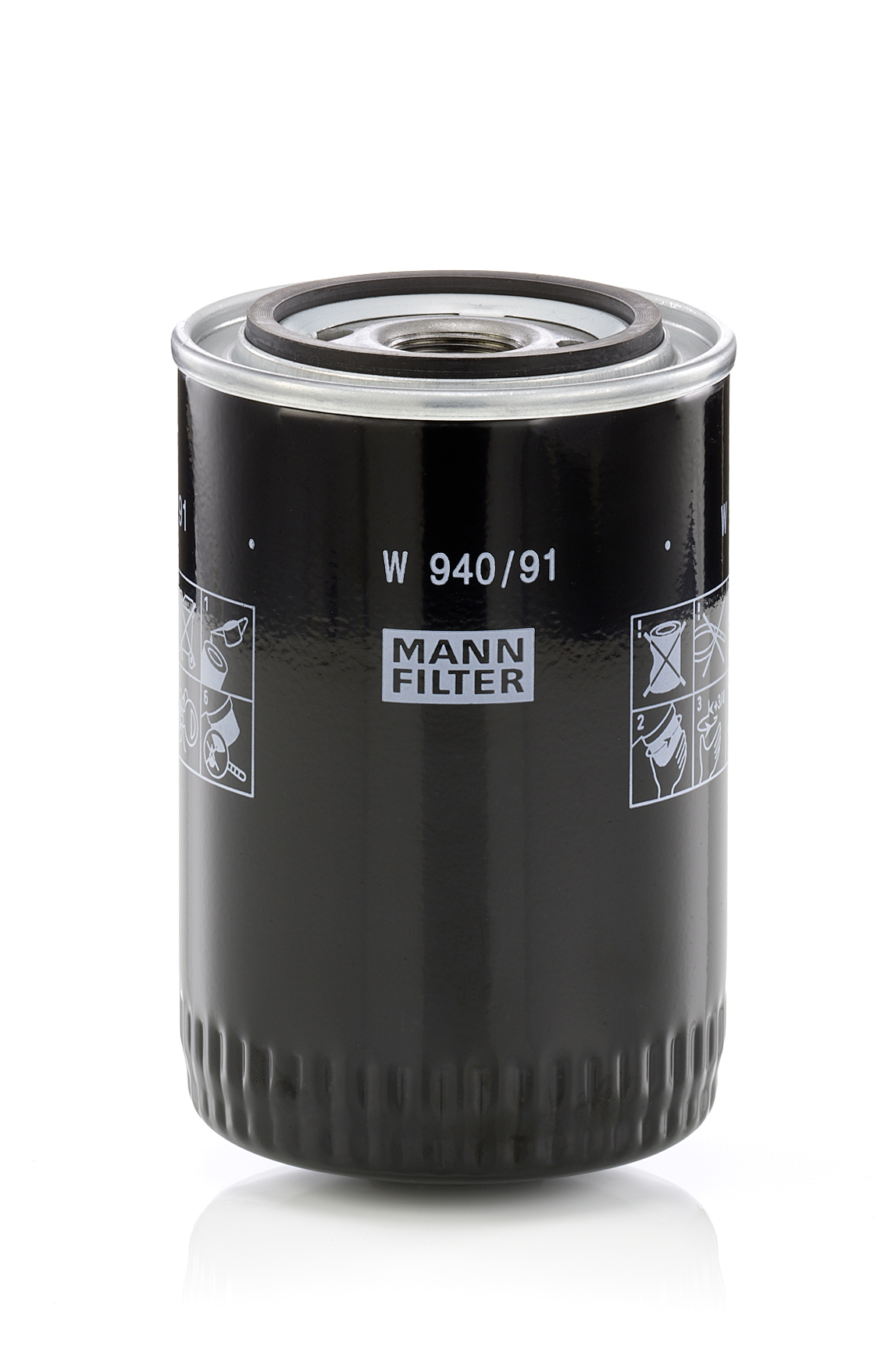Oliefilter MANN-FILTER W 940/91