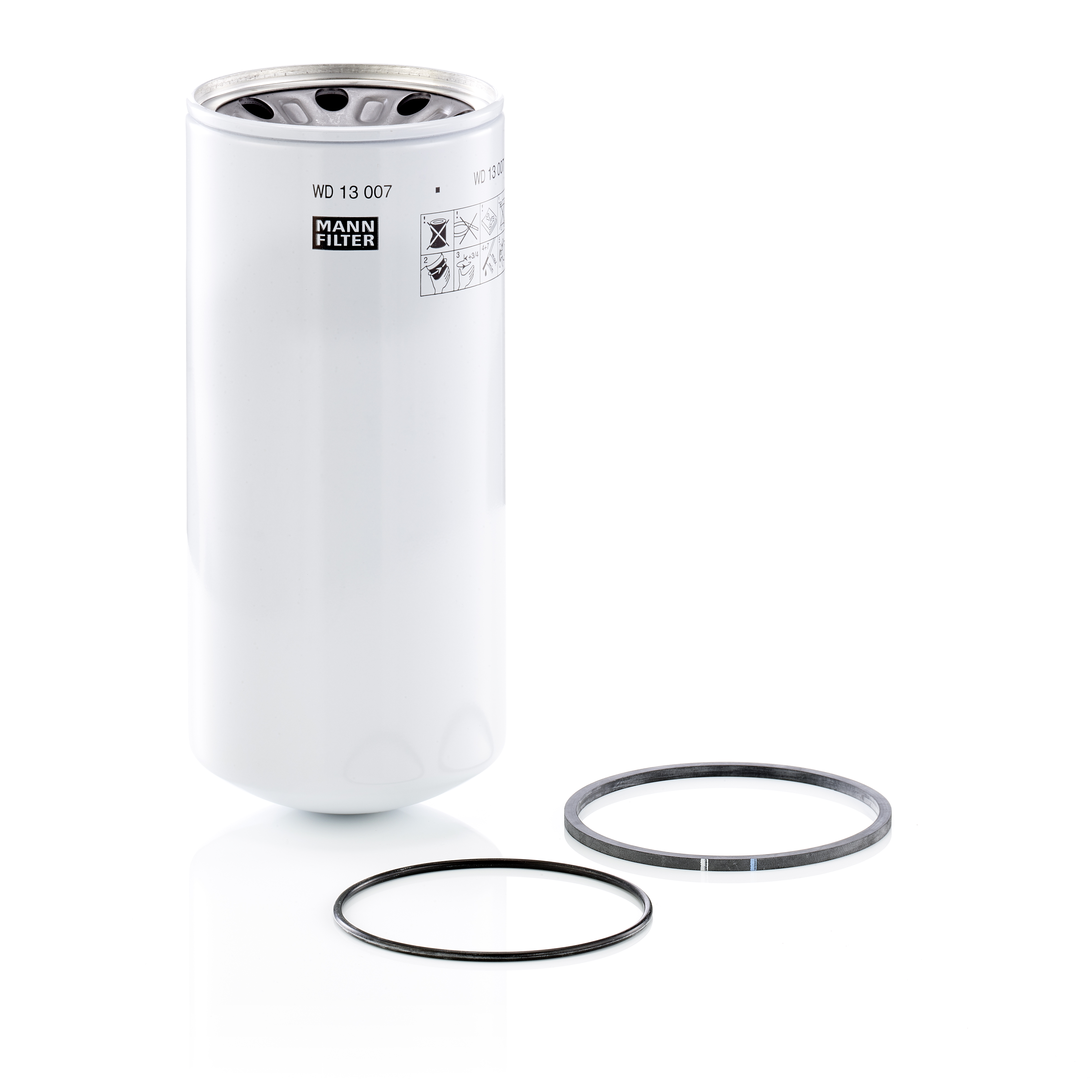 MANN-FILTER Filter, arbejdshydraulik WD 13 007 x