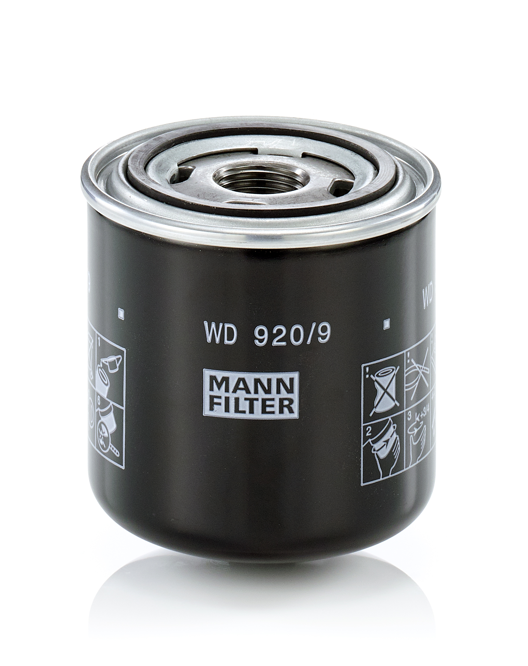 Oliefilter MANN-FILTER WD 920/9