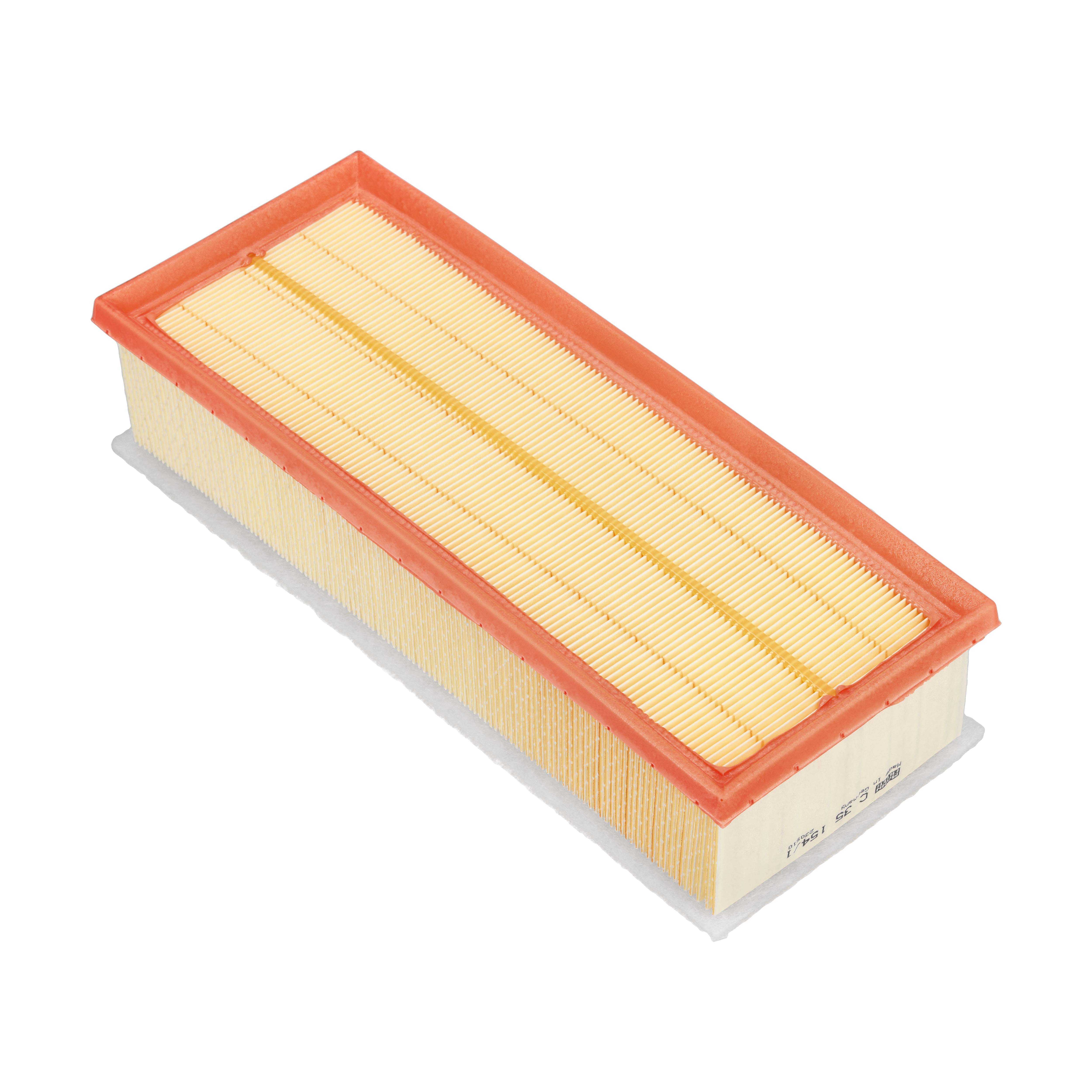 MANN-FILTER Luftfilter c351541 Filterindsats length_mm_203|Længde [mm]|345 width_mm_206|Bredde [mm]|136 height_mm_209|Højde [mm]|70 70mm for VAG VW (