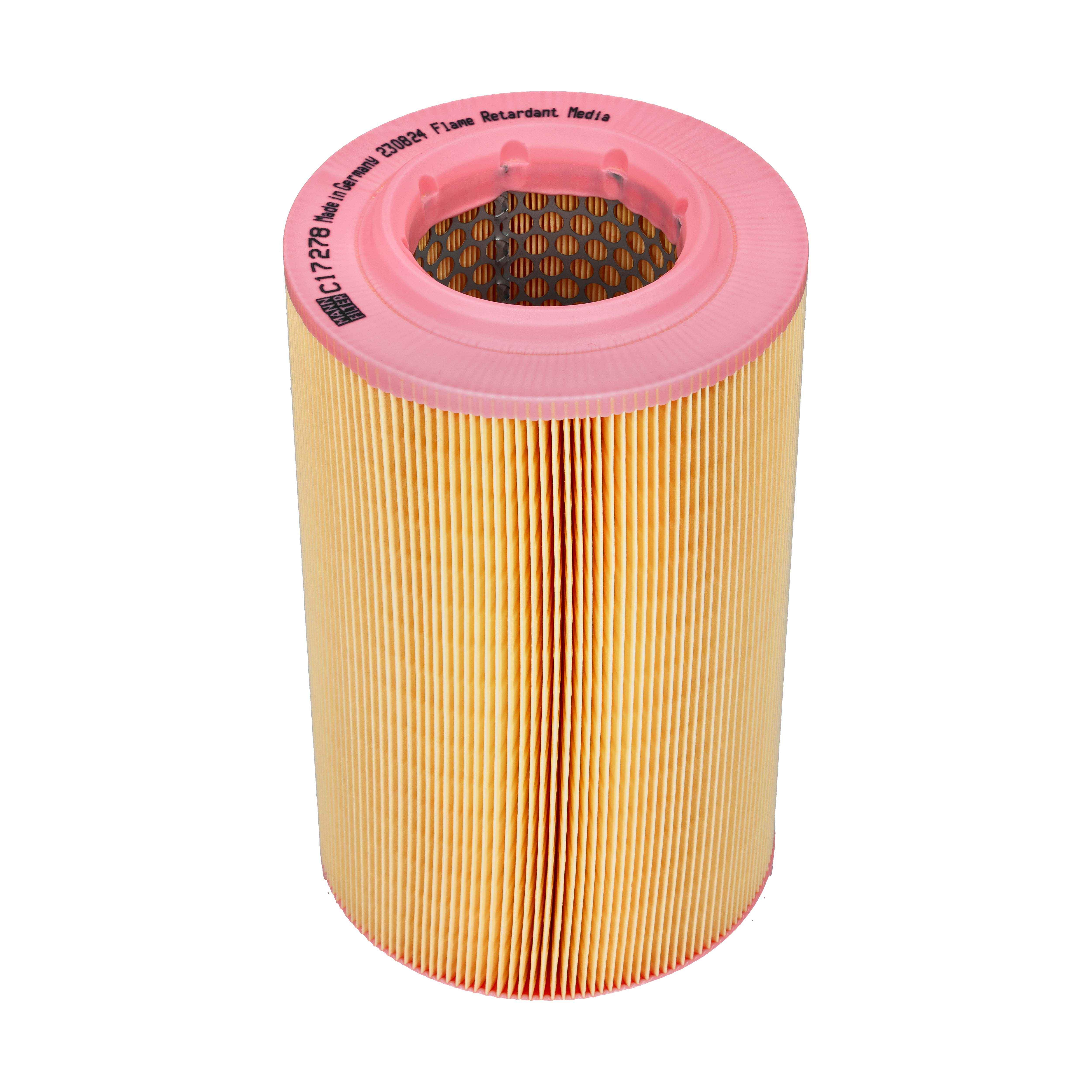 MANN-FILTER Luftfilter C 17 278 Filterindsats height_mm_209|Højde [mm]|284 inner_diameter_mm_496|Indvendig diameter [mm]|84 outer_diameter_mm_497|Yder