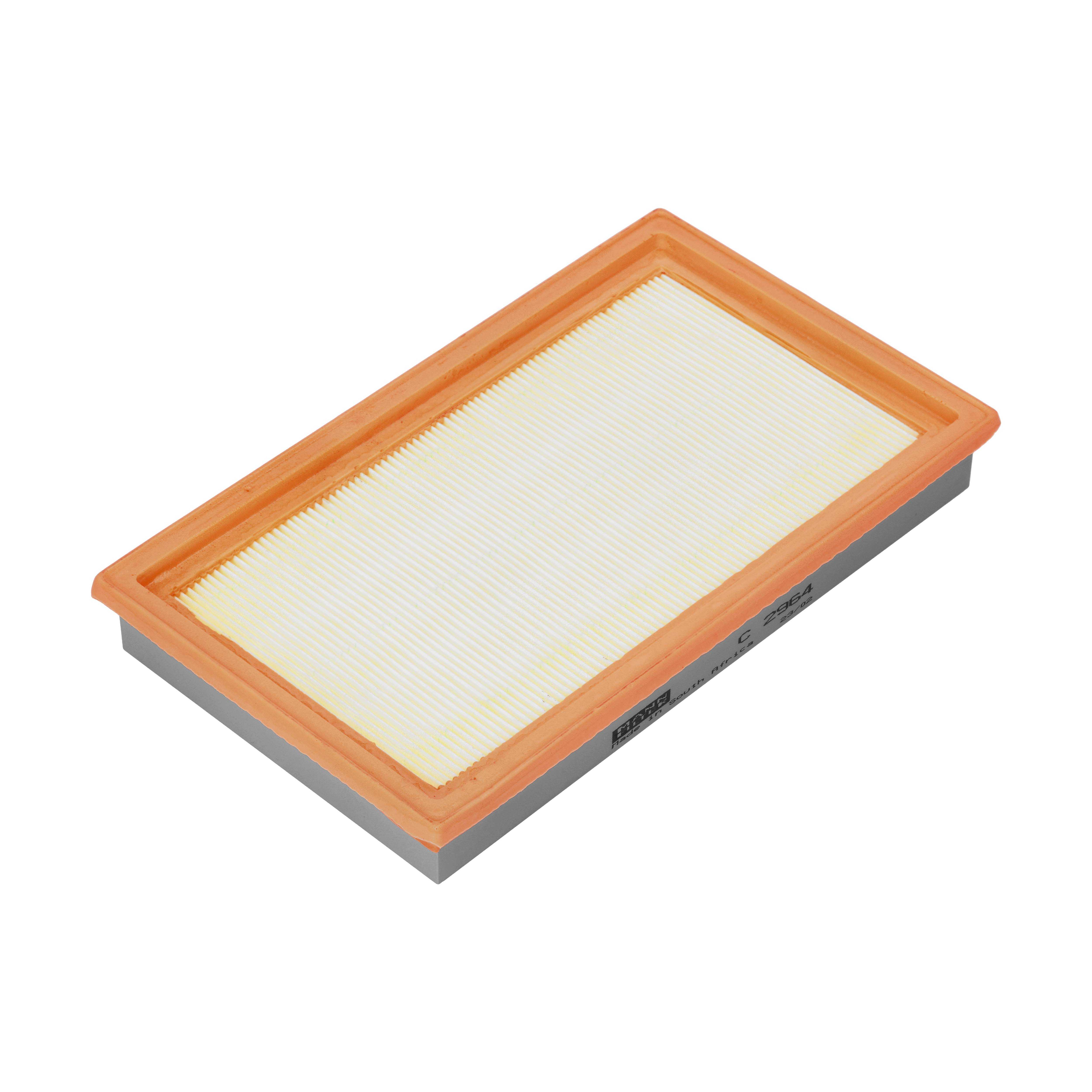 MANN-FILTER Luftfilter c2964 Filterindsats length_mm_203|Længde [mm]|286 width_mm_206|Bredde [mm]|168 height_mm_209|Højde [mm]|33 33mm for FORD GENER
