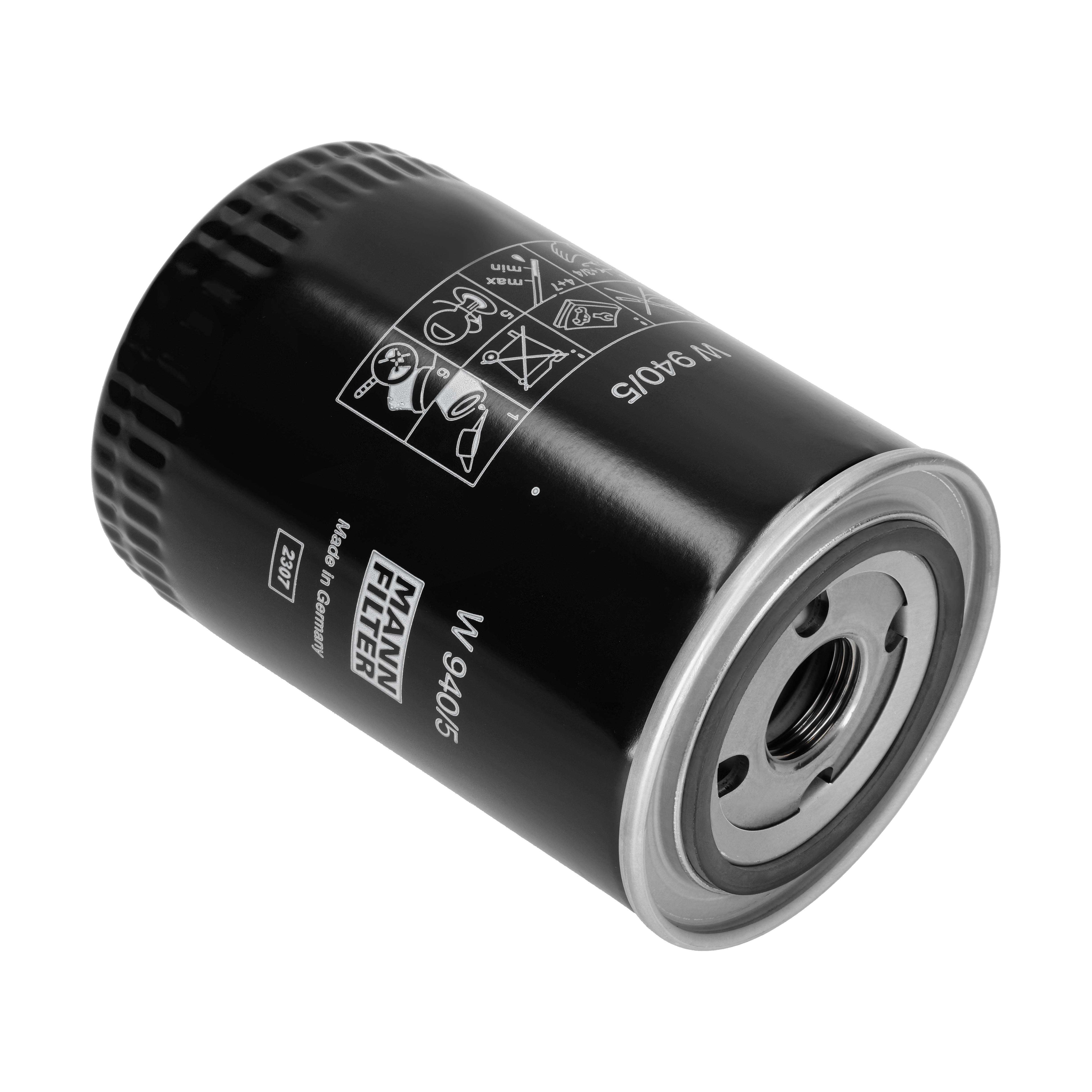 MANN-FILTER Oliefilter w9405 Påskruet 142mm 1-12 UNF for DAF IVECO VM FORD FIAT ISUZU STEYR MWM RENAULT TRUCKS