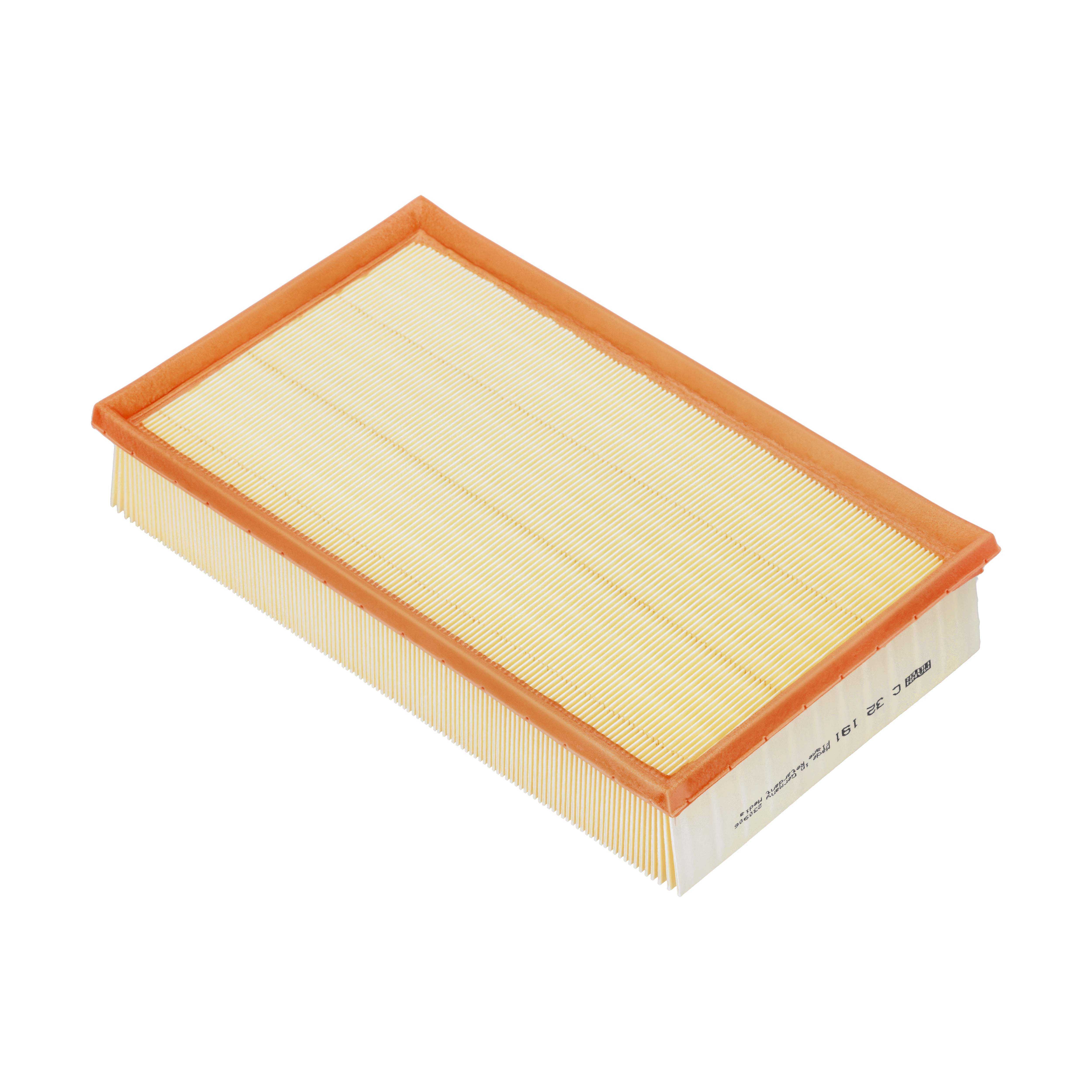 MANN-FILTER Luftfilter c32191 Filterindsats length_mm_203|Længde [mm]|316 width_mm_206|Bredde [mm]|190 height_mm_209|Højde [mm]|56 56mm for VAG