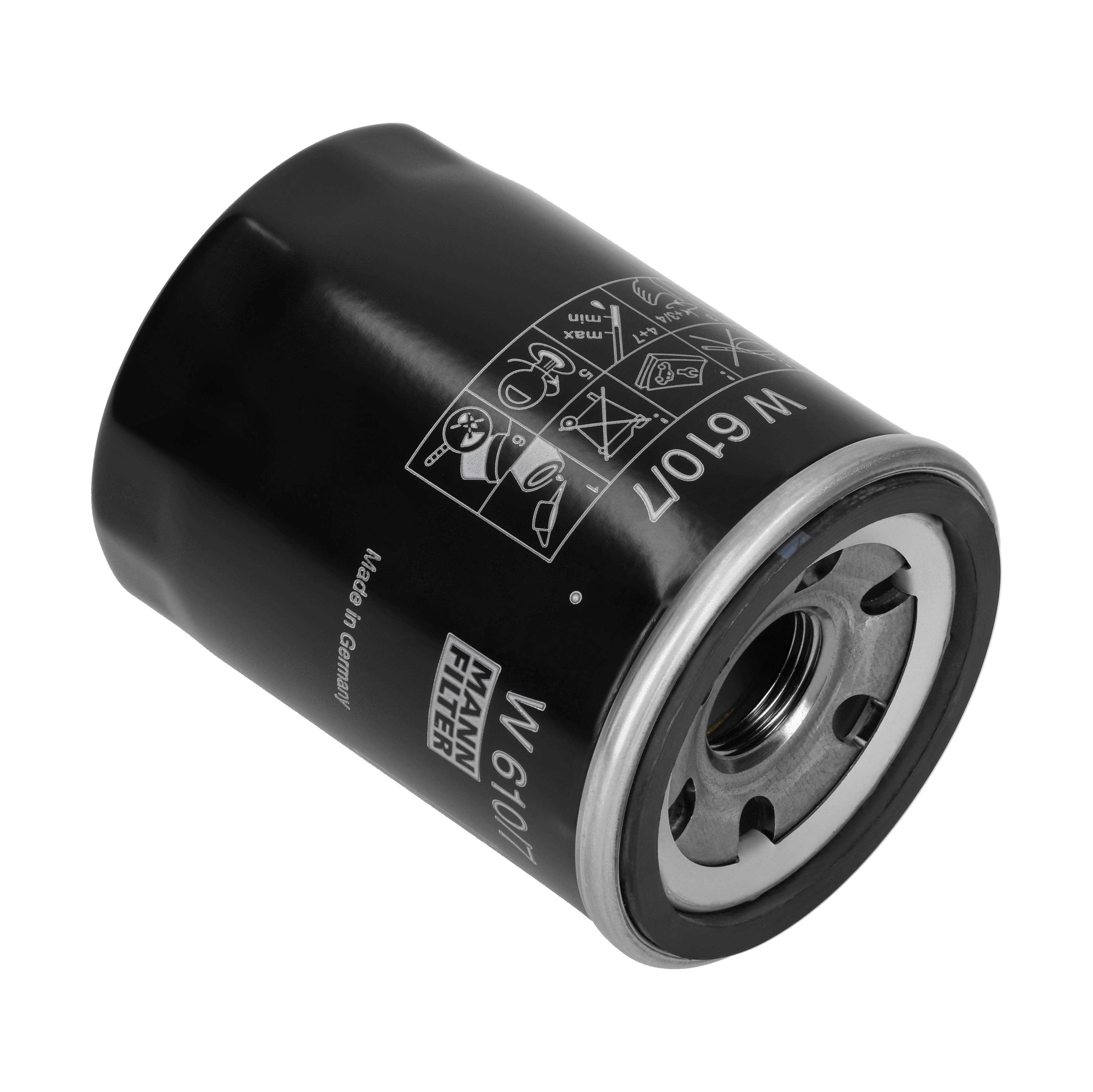 MANN-FILTER Oliefilter w6107 Påskruet 90mm M20x1.5 for HYUNDAI