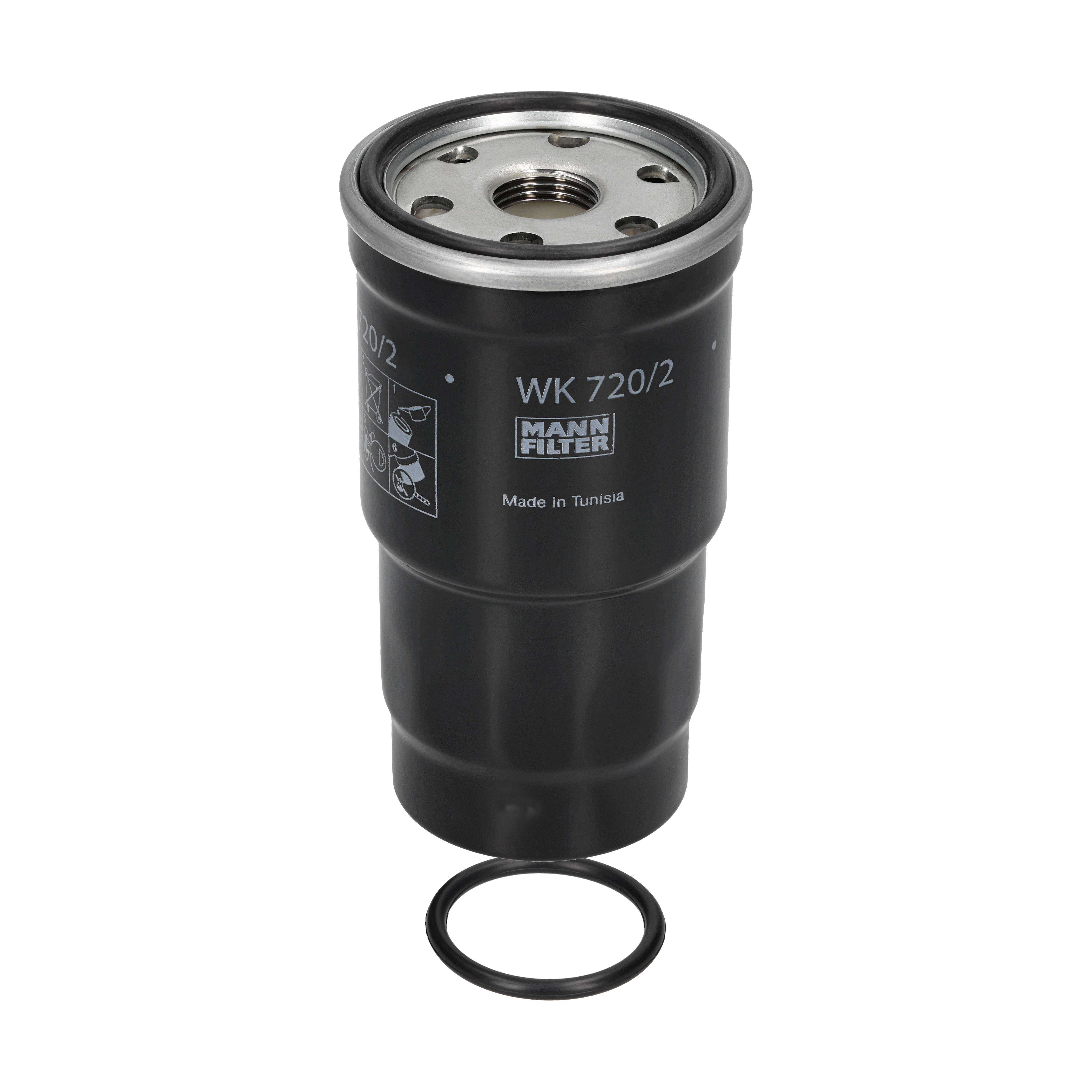 MANN-FILTER Brændstof-filter wk7202x Påskruet 123mm for TOYOTA MAZDA