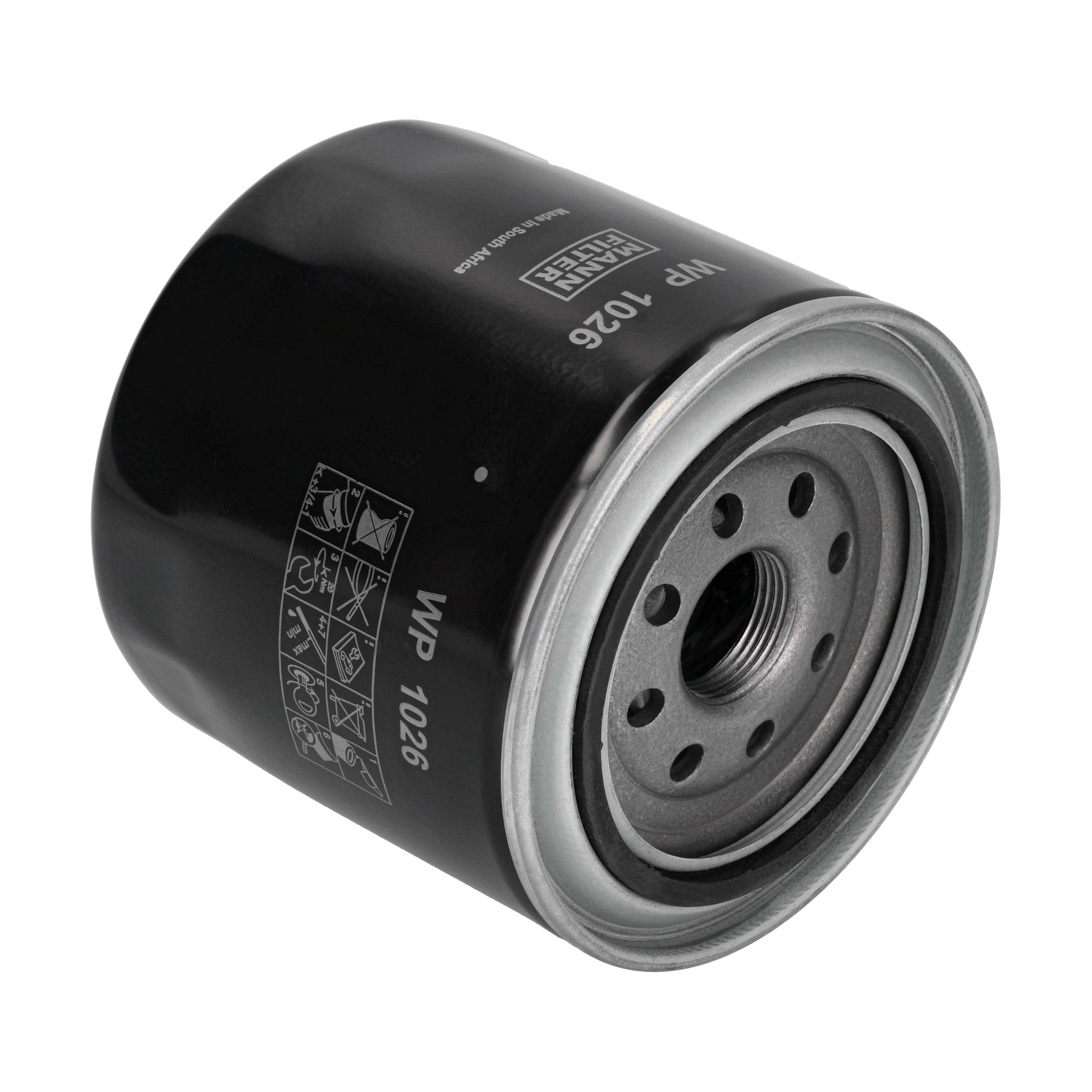 MANN-FILTER Oliefilter WP 1026 Påskruet 99mm M24x1.5 for TOYOTA