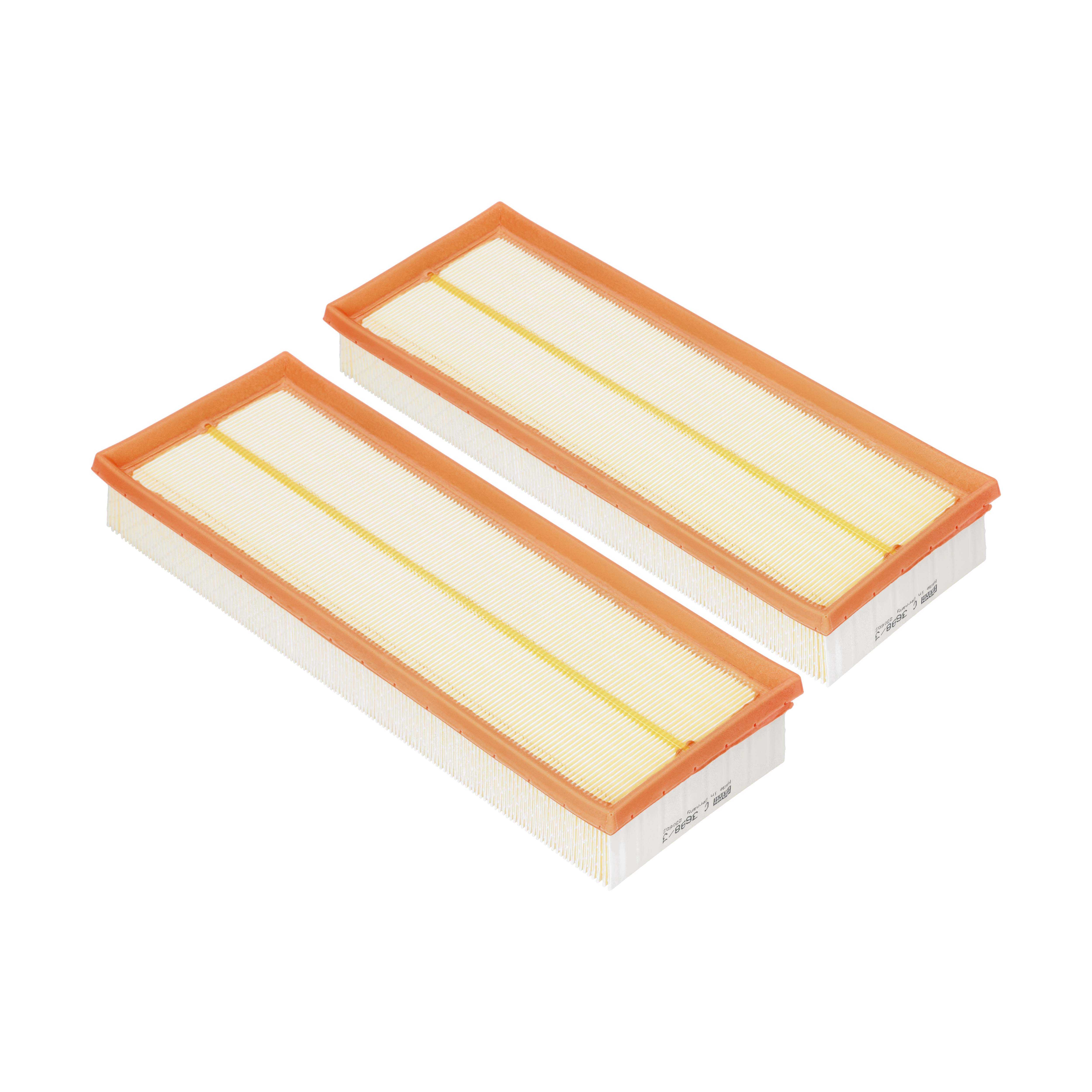 MANN-FILTER Luftfilter C 3698/3-2 Filterindsats quantity_unit_680|Mængdeenhed|sæt length_mm_203|Længde [mm]|355 width_mm_206|Bredde [mm]|135 height_mm