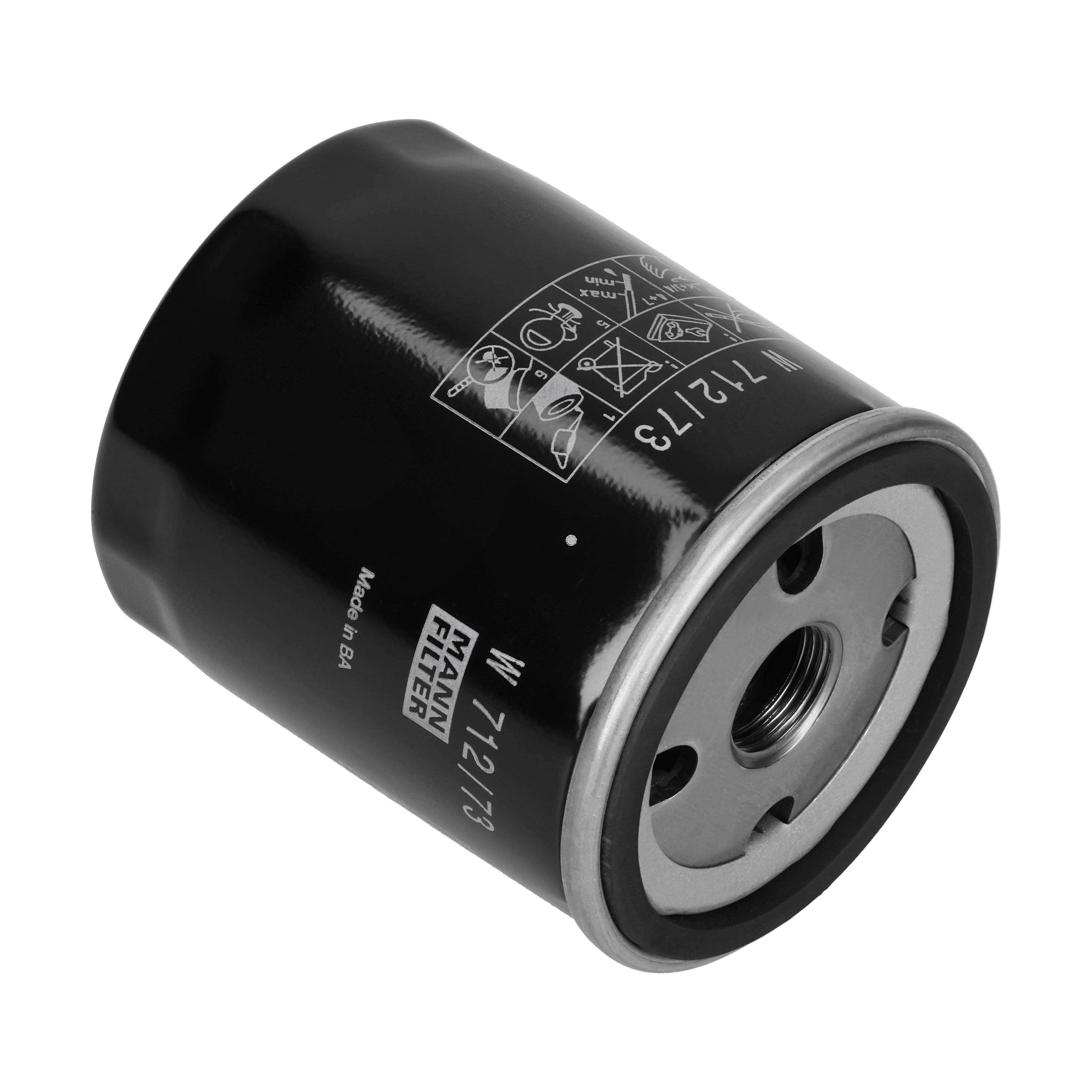 MANN-FILTER Oliefilter w71273 Påskruet 79mm 3/4-16 UNF for MAZDA LDV