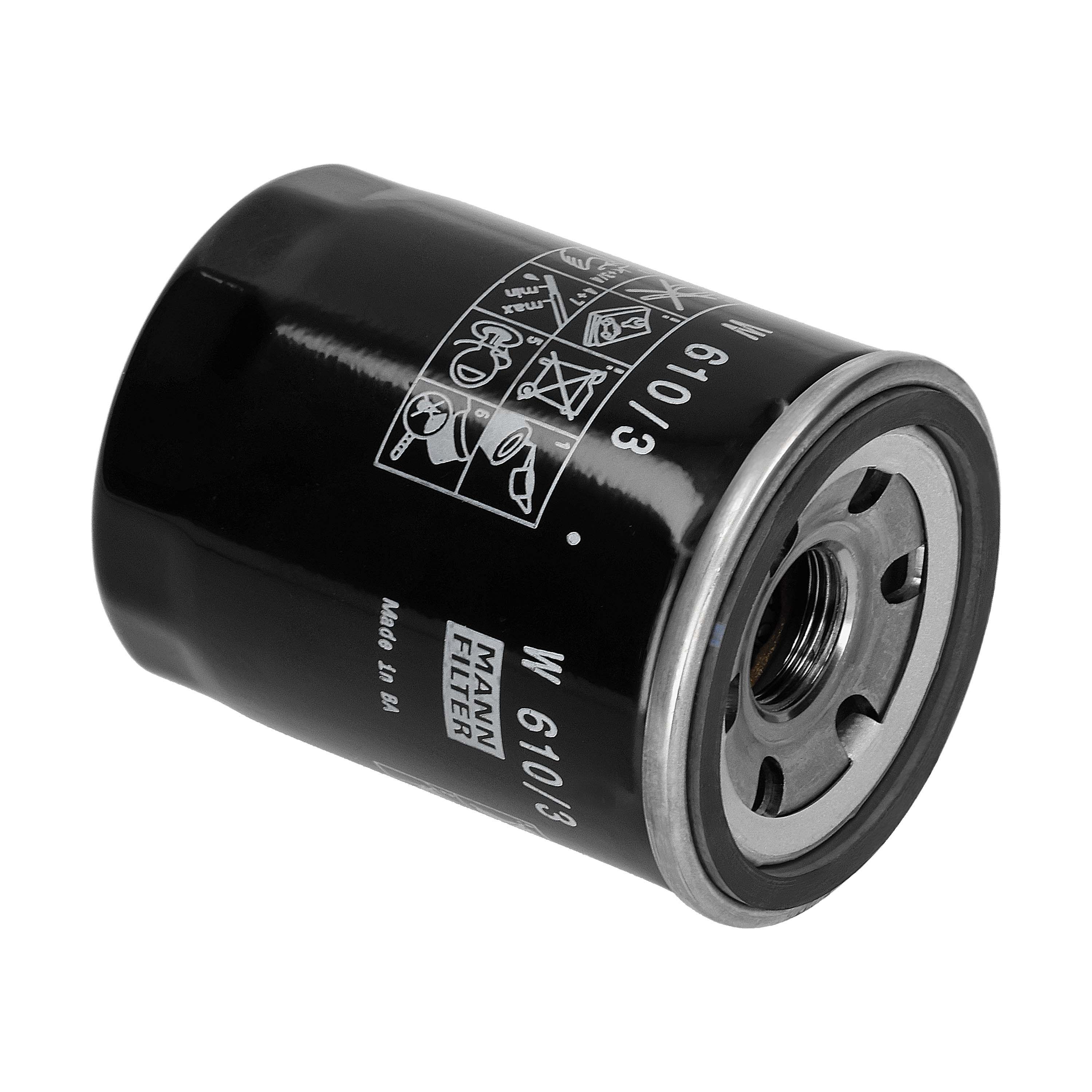MANN-FILTER Oliefilter w6103 Påskruet 90mm M20x1.5 for OPEL VAUXHALL FORD VOLVO GENERAL MOTORS FIAT CITROËN PEUGEOT HONDA ISUZU MAZDA MITSUBISHI MERC