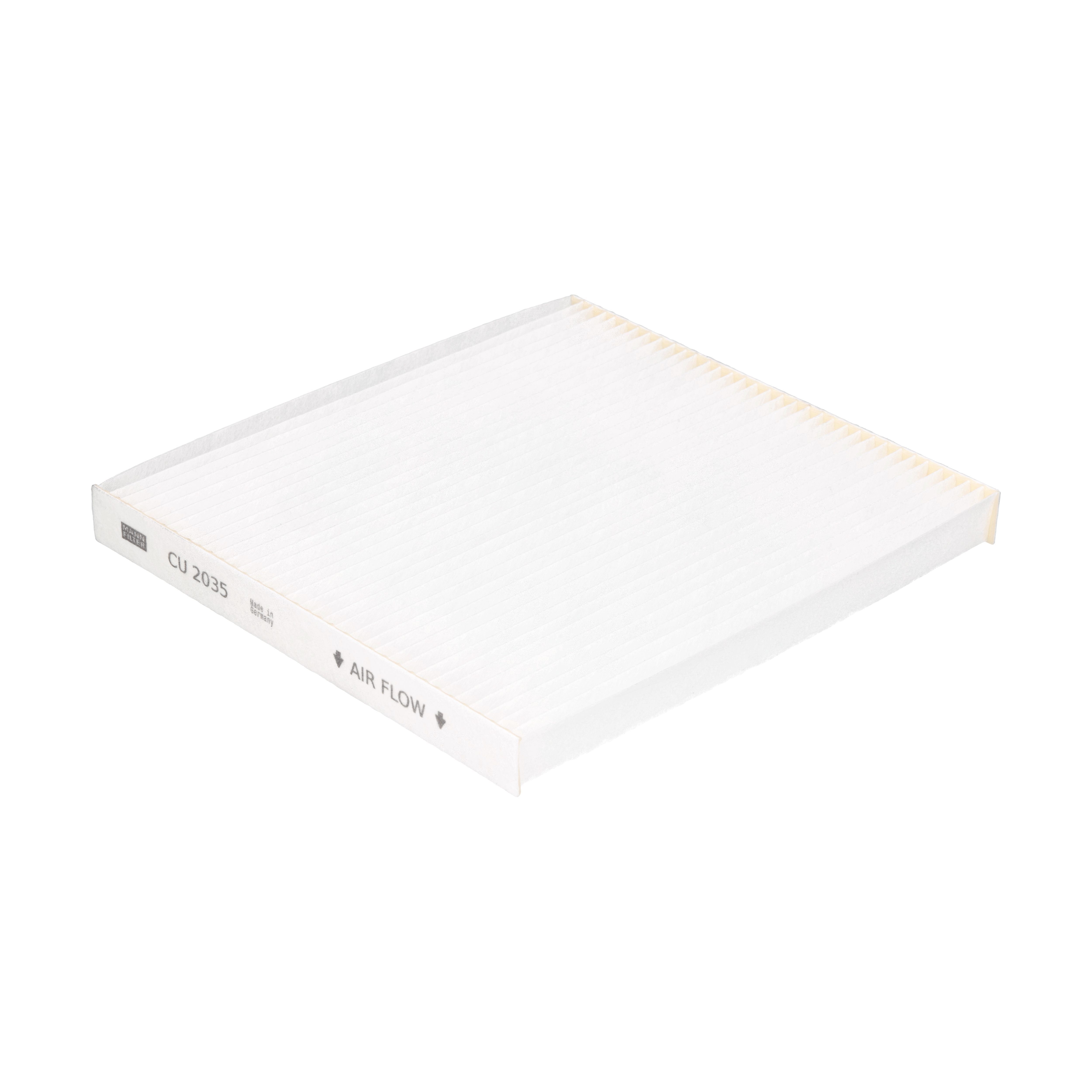 MANN-FILTER Kabineluftfilter cu2035 bag ved handskerummet for TOYOTA