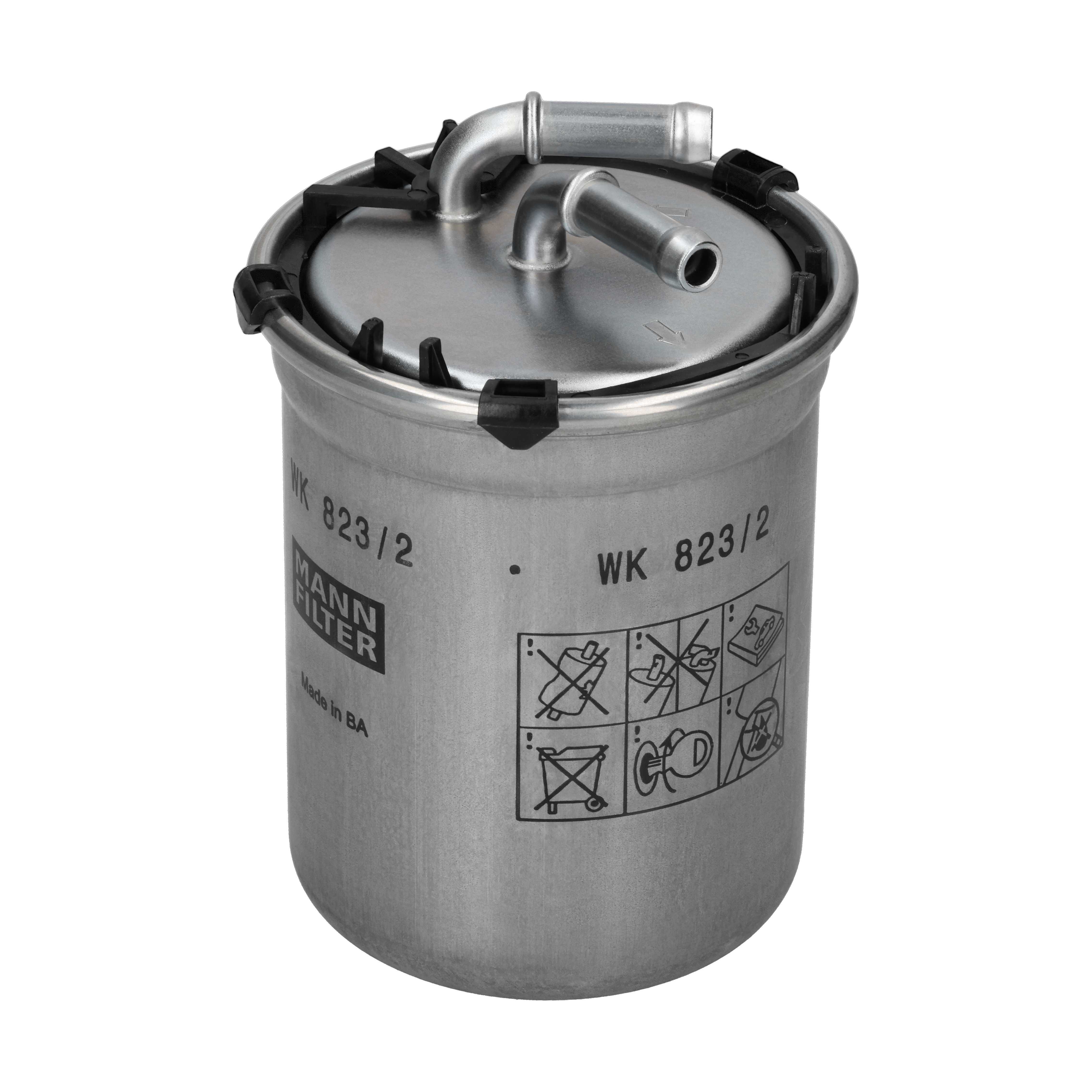 MANN-FILTER Brændstof-filter wk8232 Lednings 109mm for VAG